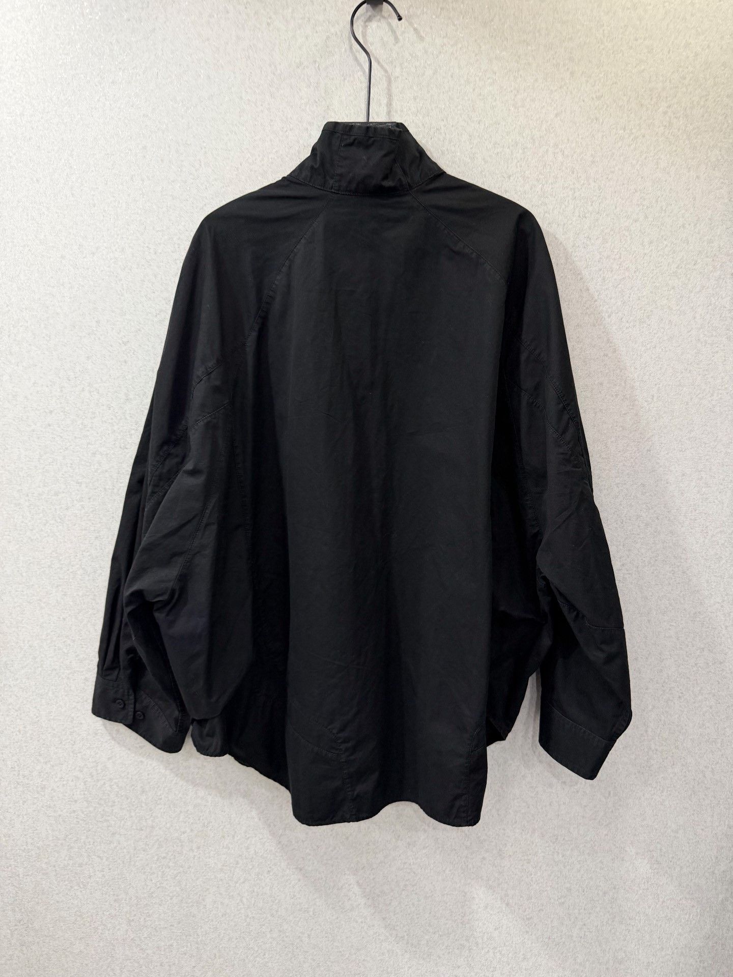 Balenciaga Balenciaga Embroidered Black Shirt m Men Size US M / EU 48-50 / 2 - 2 Thumbnail