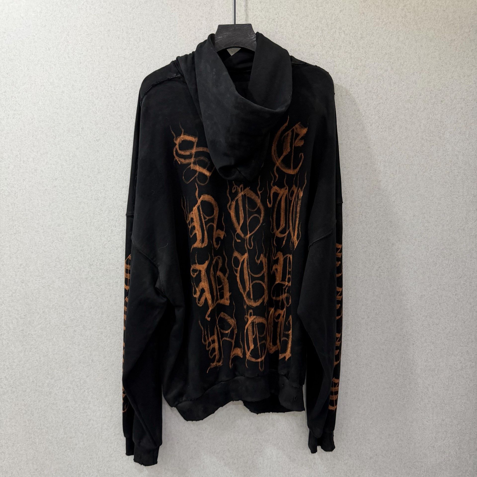 Nike Nike Printed Graphic Black Hoodie m Men Size US M / EU 48-50 / 2 - 2 Thumbnail