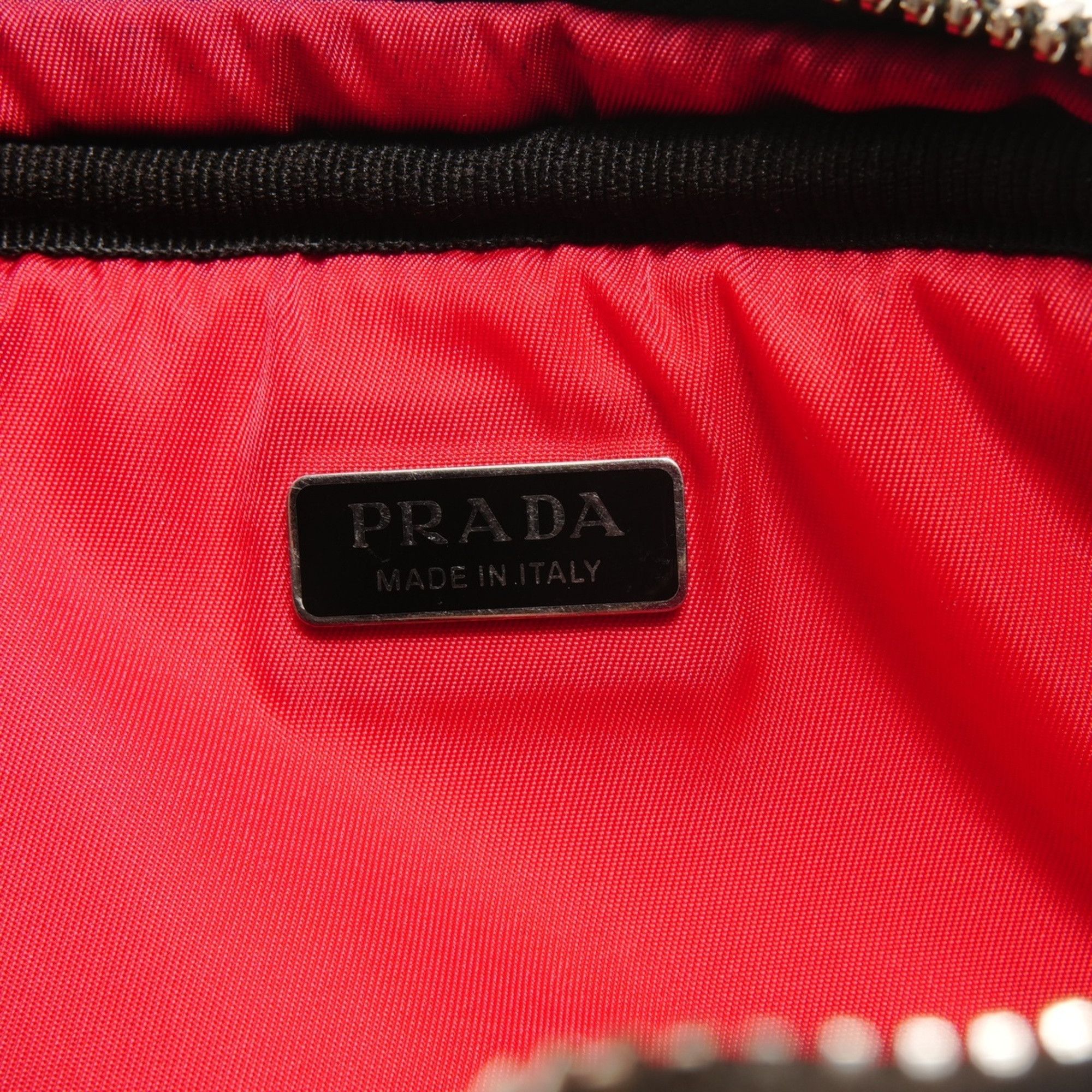 Prada Prada Nylon Shoulder Bag, Black Size ONE SIZE - 9 Thumbnail