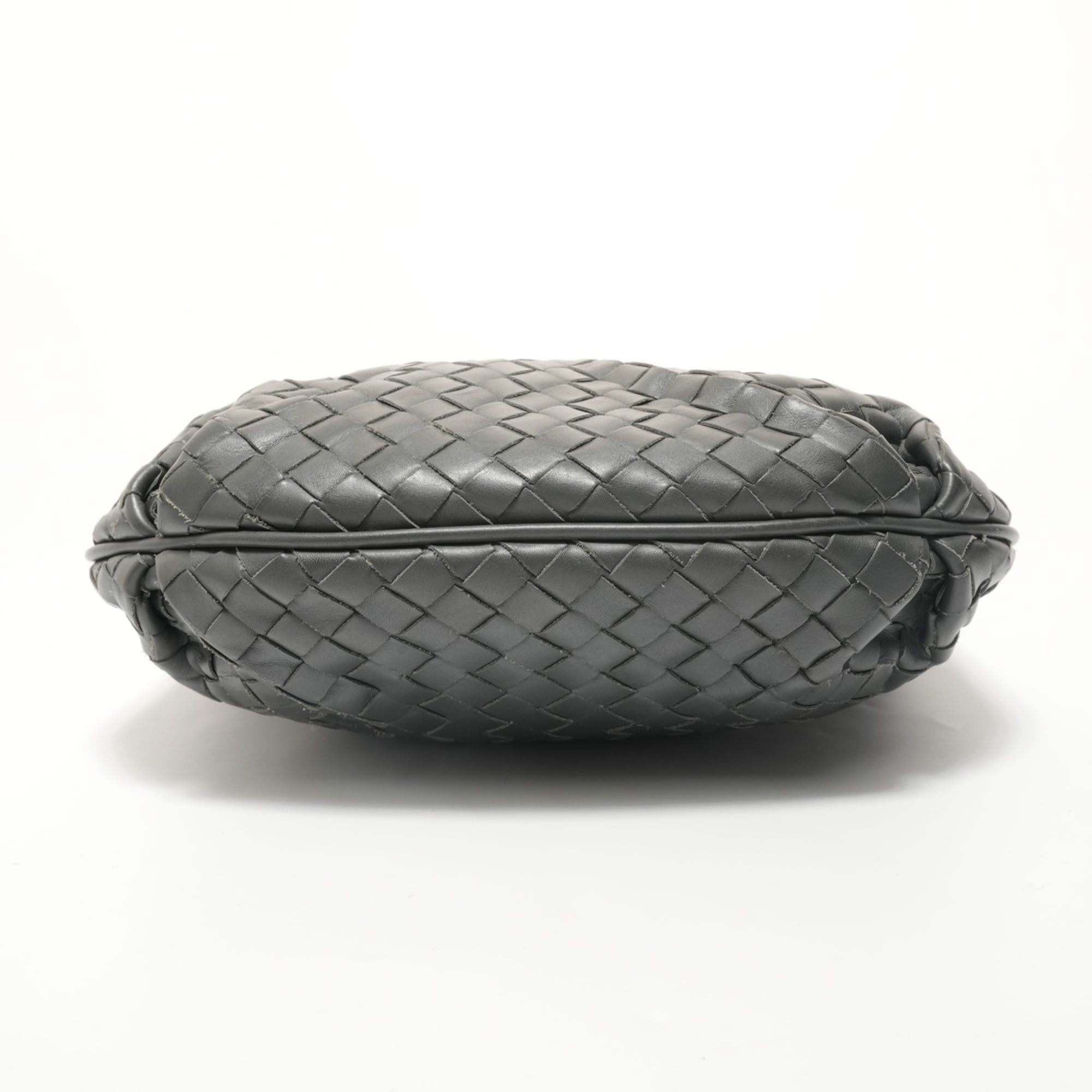 Bottega Veneta Bottega Veneta Intrecciato Shoulder Bag, Gray Size ONE SIZE - 7 Thumbnail