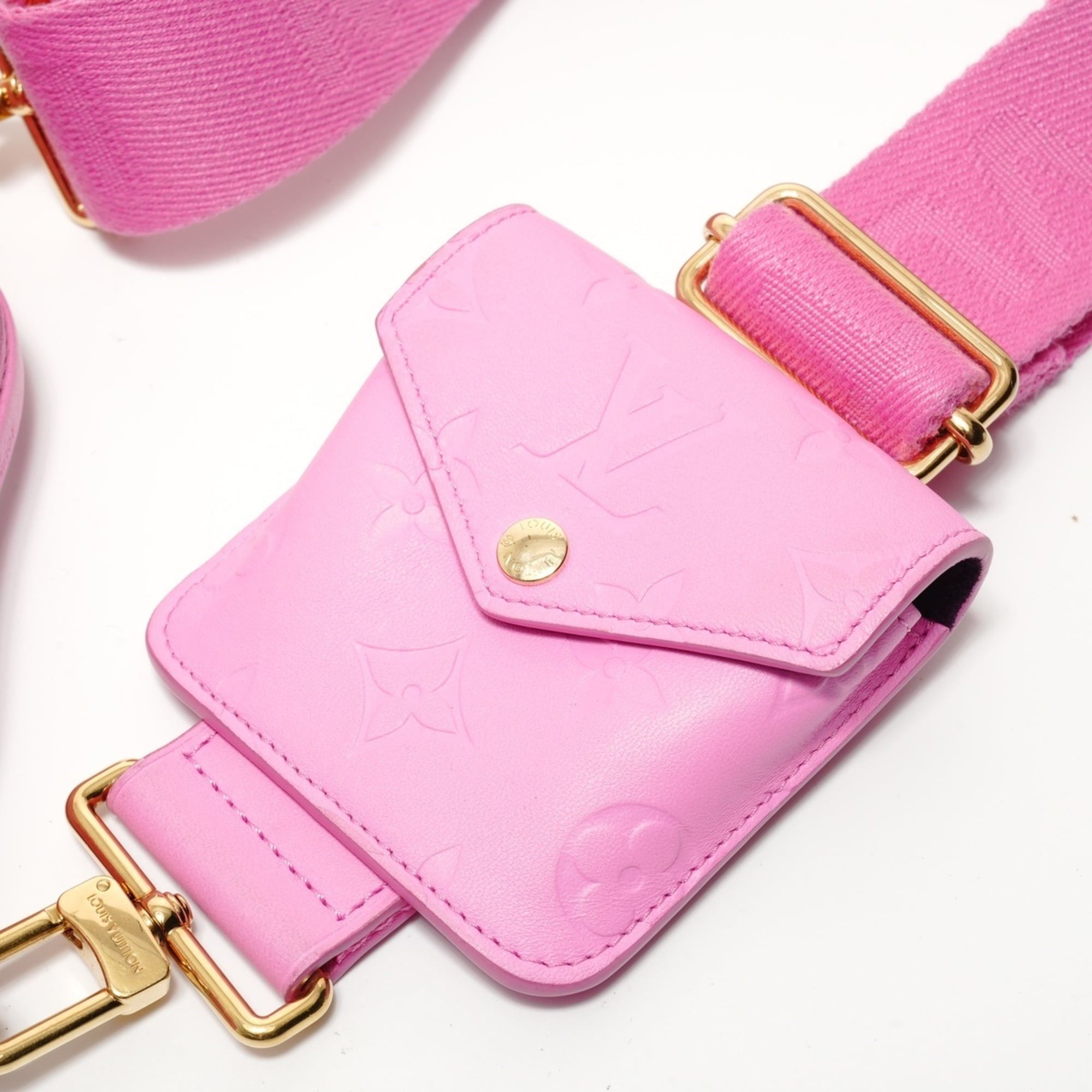 Louis Vuitton Louis Vuitton Utility Crossbody Shoulder Bag (2021-2025) - Pink Size ONE SIZE - 12 Thumbnail
