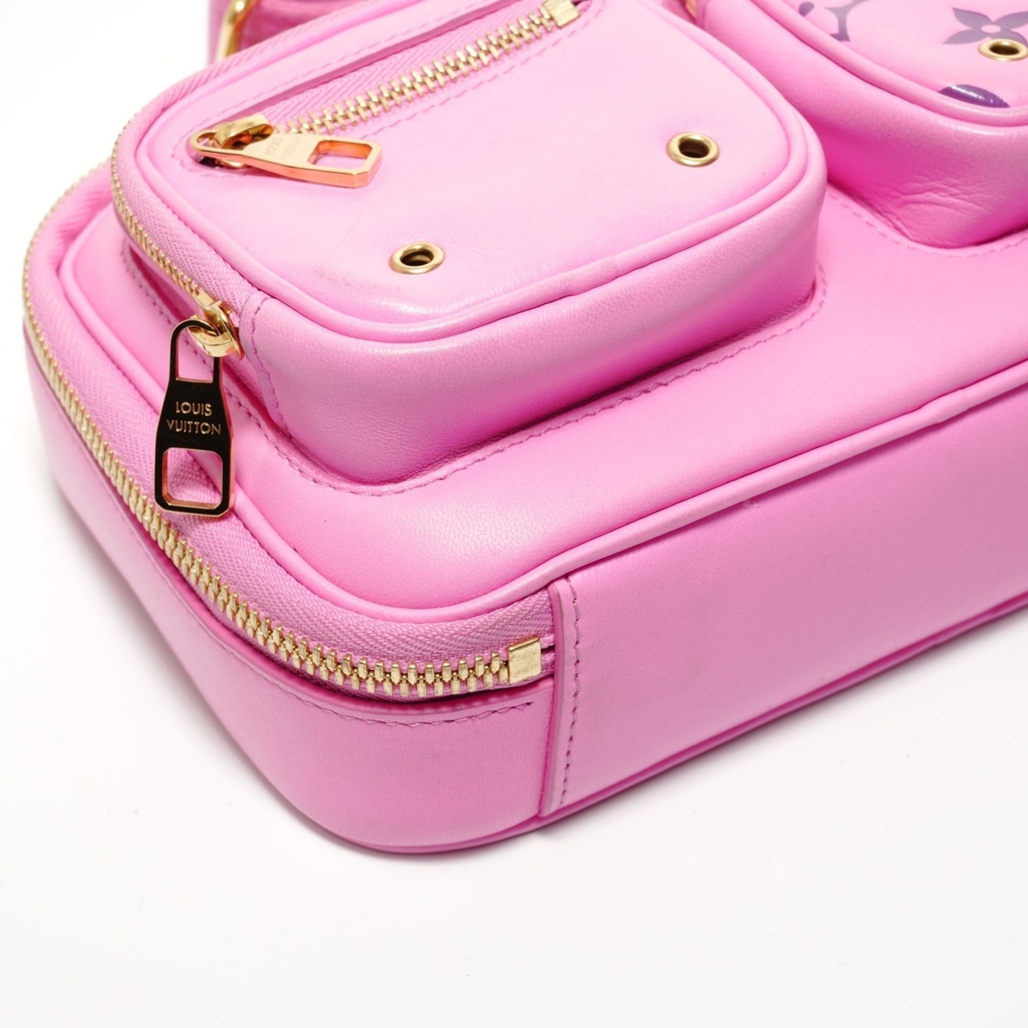 Louis Vuitton Louis Vuitton Utility Crossbody Shoulder Bag (2021-2025) - Pink Size ONE SIZE - 5 Thumbnail