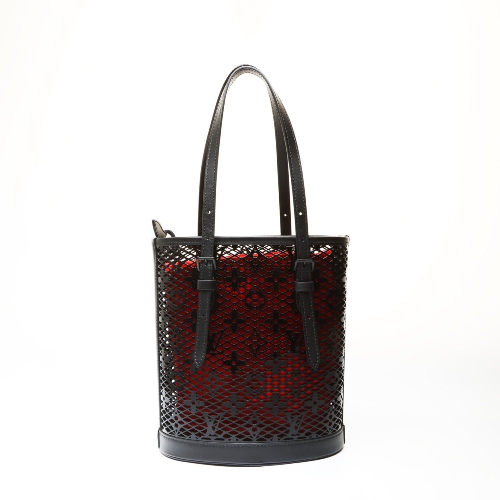 Louis Vuitton Louis Vuitton Monogram Lace Bucket PM Shoulder Bag, Black Size ONE SIZE - 2 Thumbnail