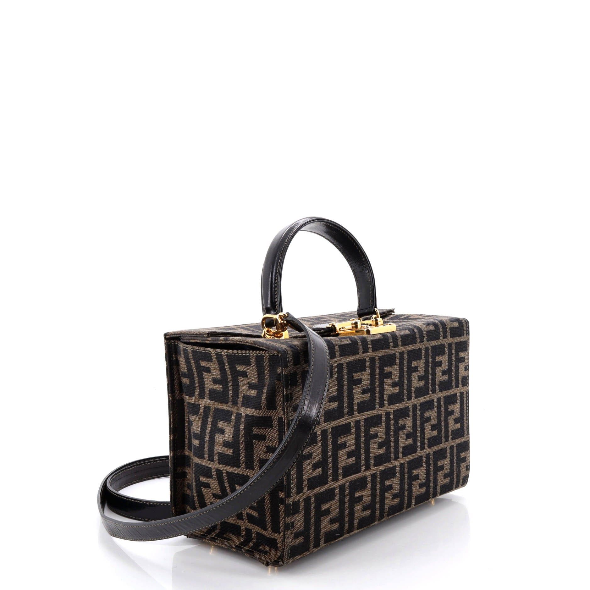 Fendi Vintage Convertible Lock Box Bag Size ONE SIZE - 2 Thumbnail