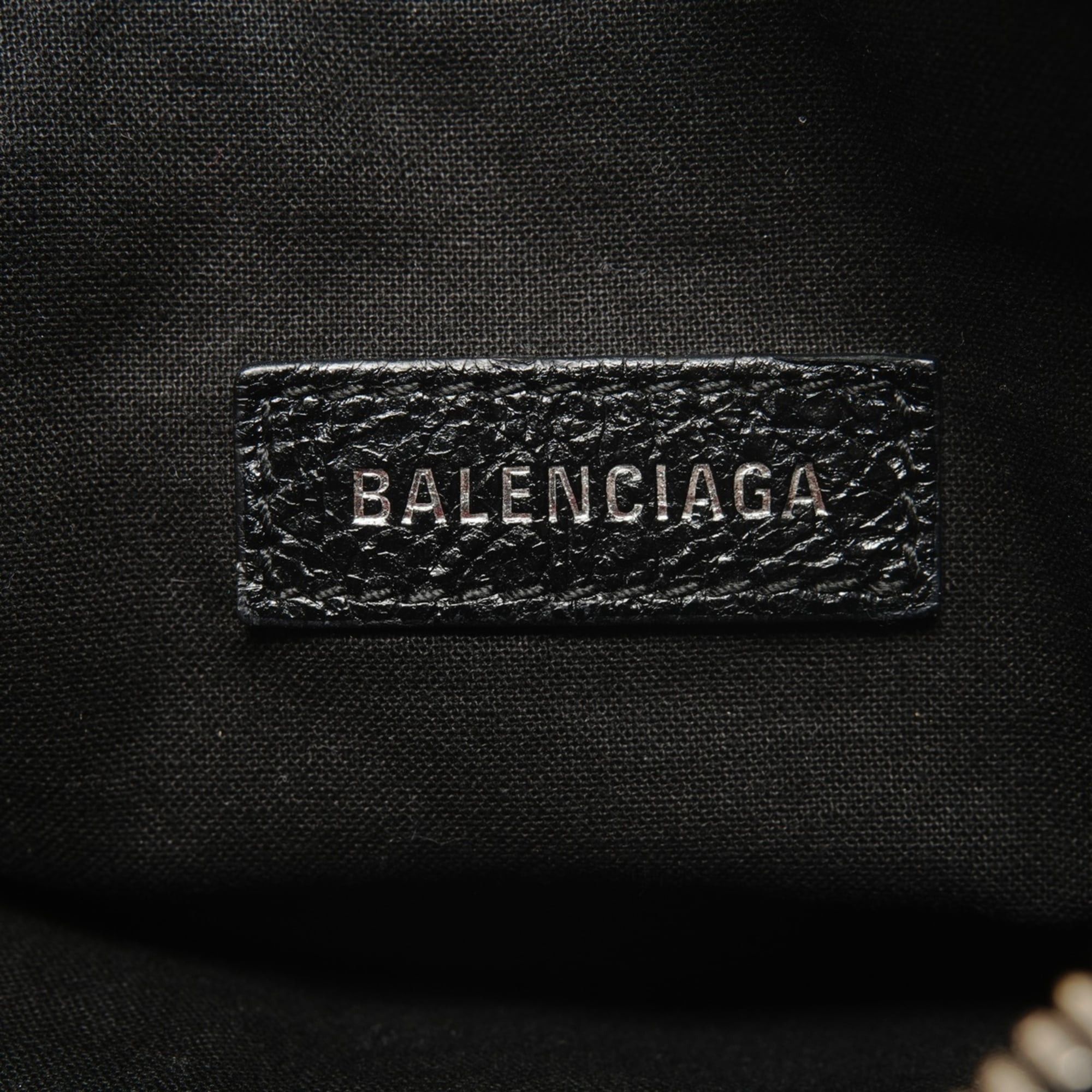 Balenciaga Balenciaga Leather Le Cagole Crossbody Bag Shoulder Black Size ONE SIZE - 9 Thumbnail