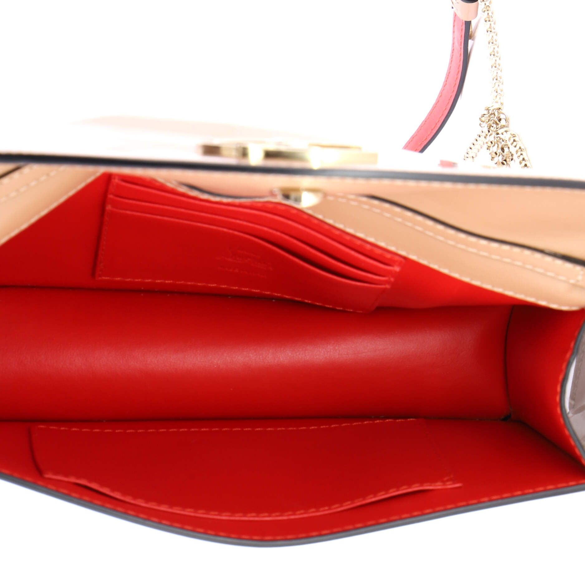 Christian Louboutin Loubi54 Chain Clutch Size ONE SIZE - 5 Thumbnail