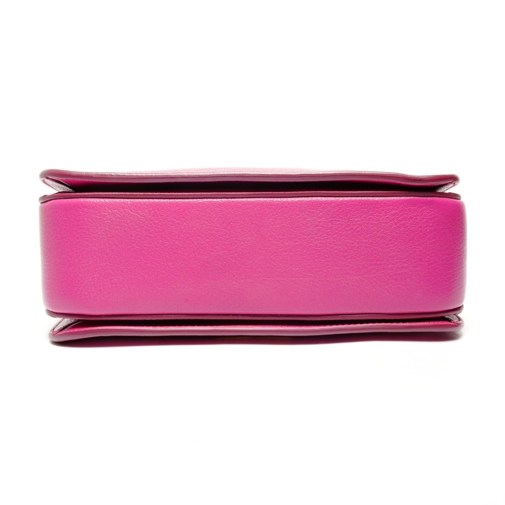 Miu Miu Miu Miu Miu Madras Leather 2-Way Shoulder Bag, Pink Size ONE SIZE - 8 Thumbnail