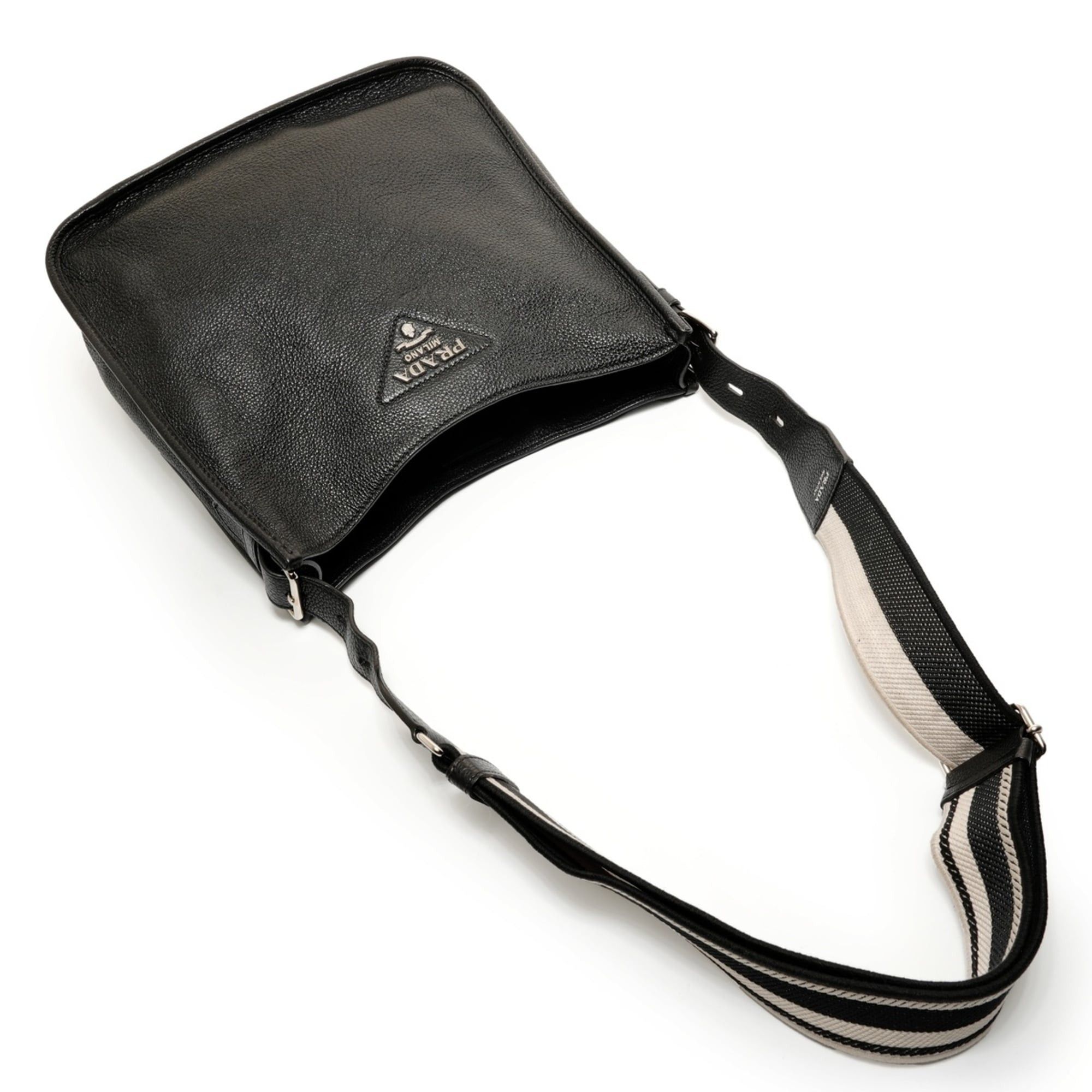 Prada Prada leather shoulder bag, black Size ONE SIZE - 8 Thumbnail