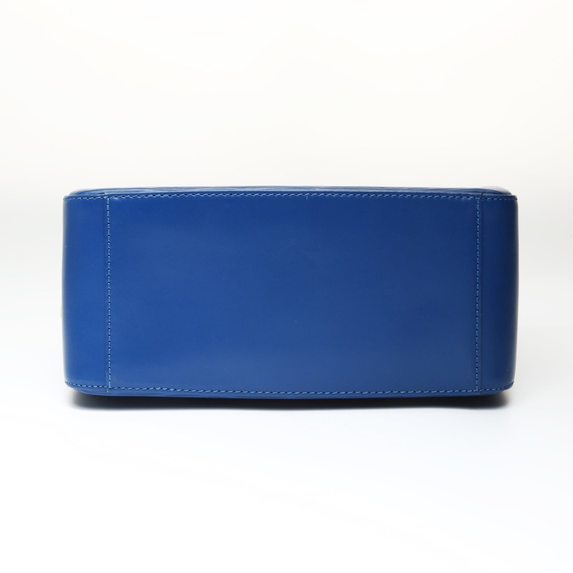 Louis Vuitton Louis Vuitton 1998 Epi Sablon Handbag Blue Size ONE SIZE - 7 Thumbnail
