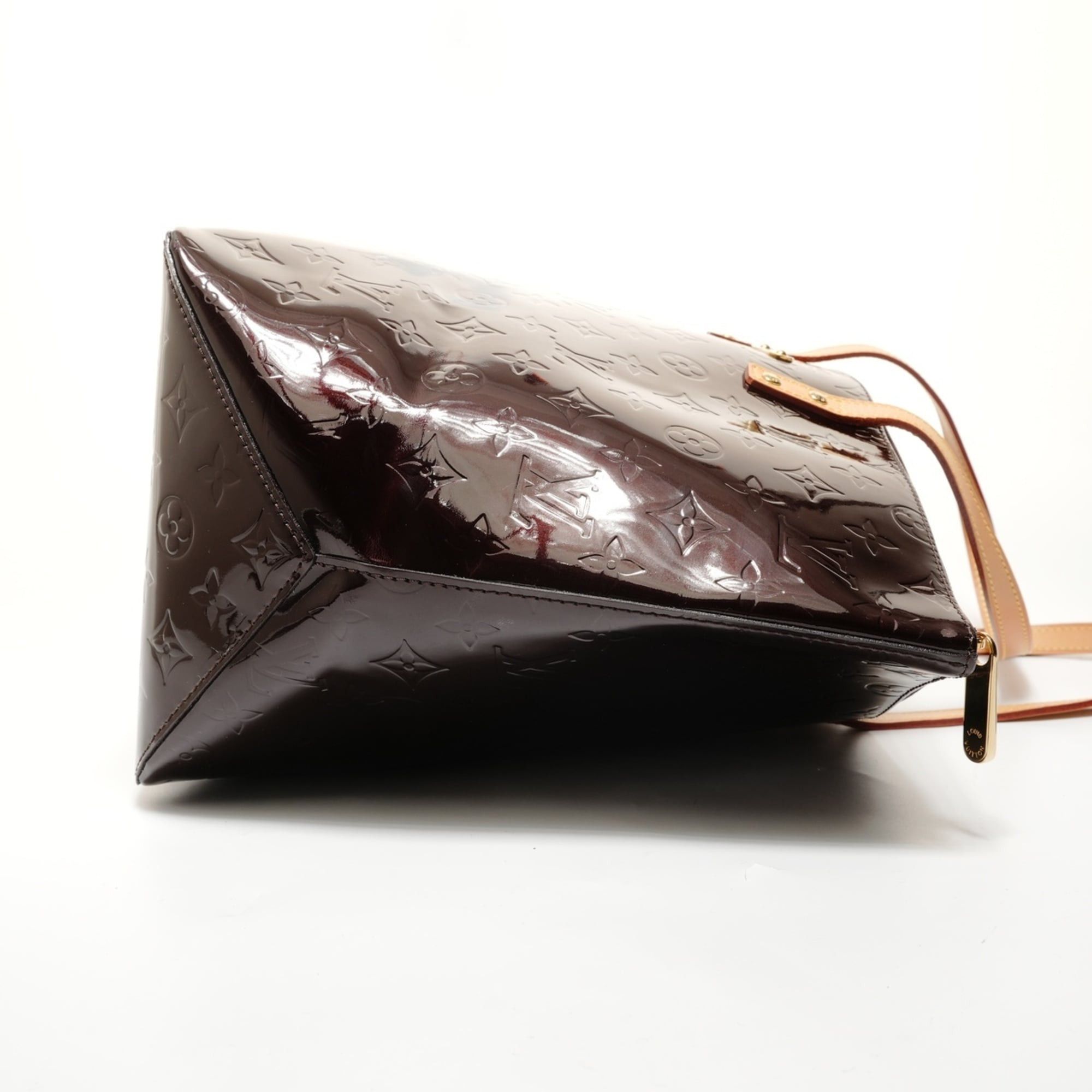 Louis Vuitton Louis Vuitton Monogram Vernis Bellevue GM Tote Bag, Red Size ONE SIZE - 4 Thumbnail