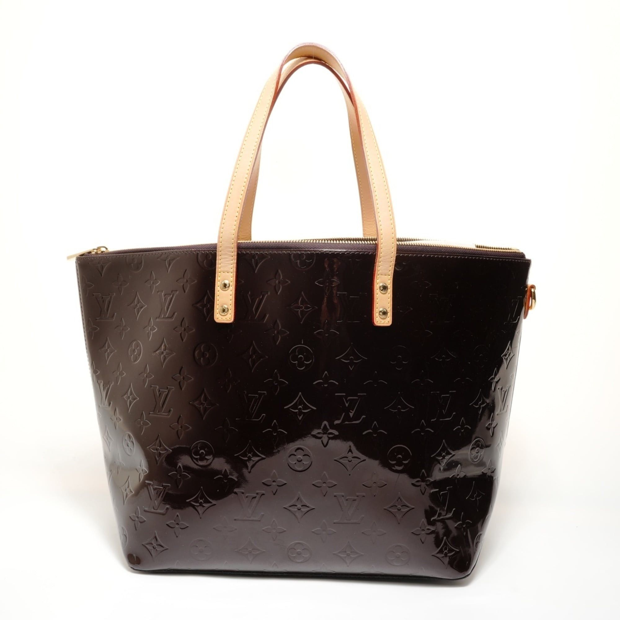 Louis Vuitton Louis Vuitton Monogram Vernis Bellevue GM Tote Bag, Red Size ONE SIZE - 2 Thumbnail
