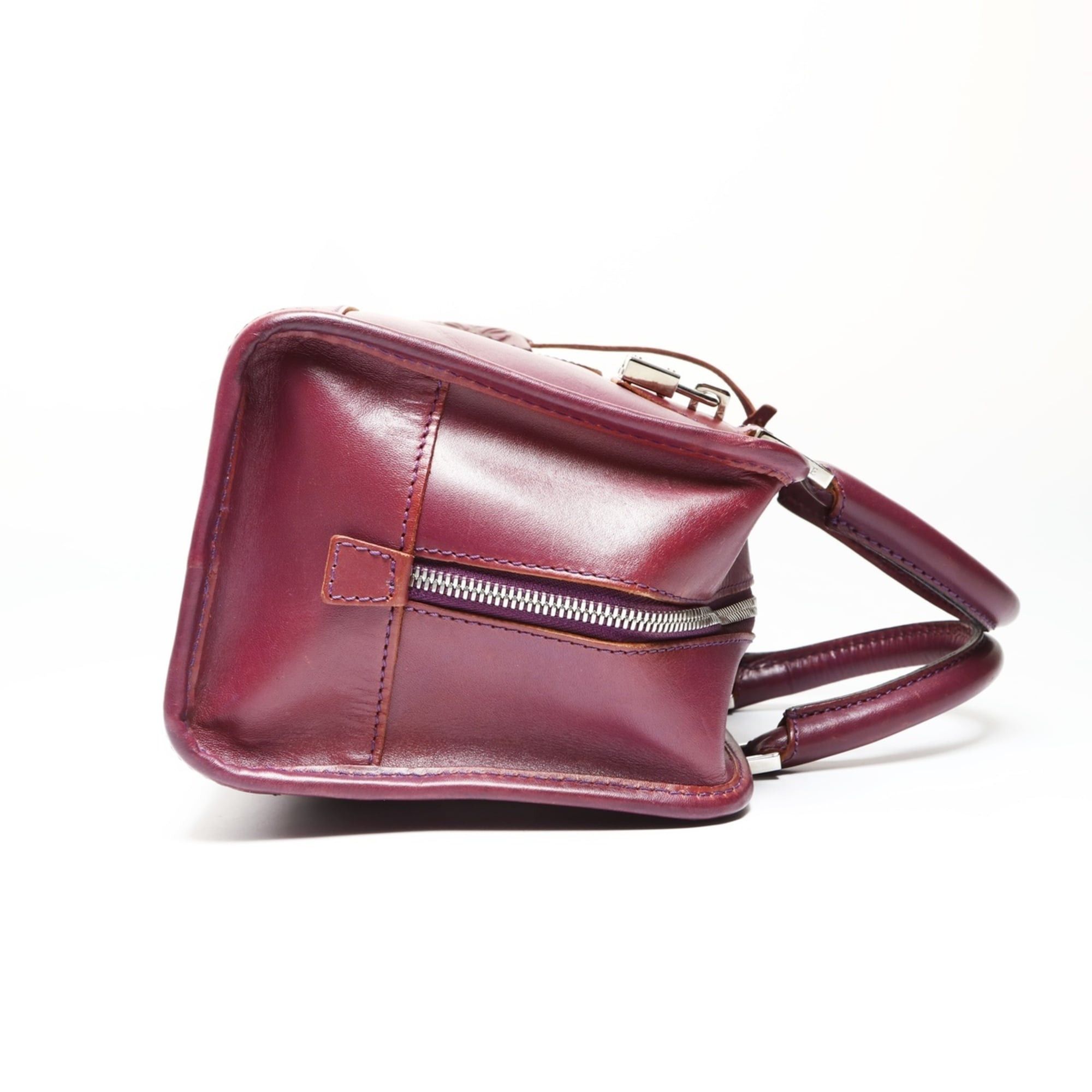 Loewe Loewe Amazona 28 Anagram Handbag, Purple Size ONE SIZE - 5 Thumbnail