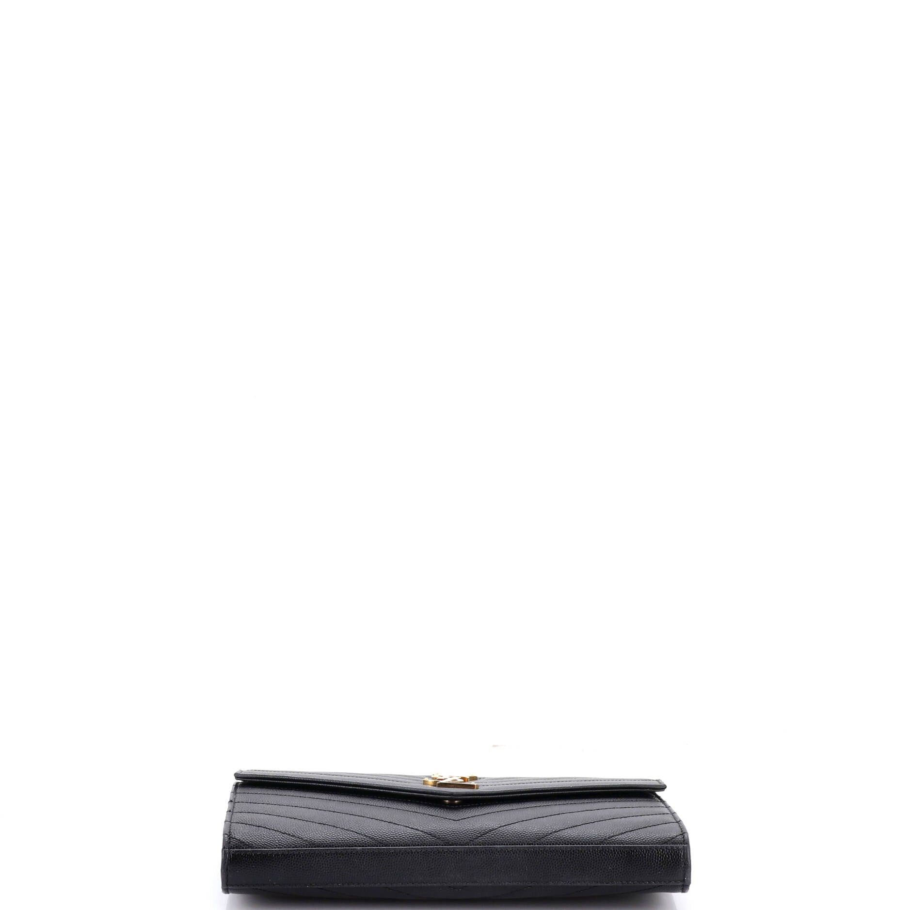 Saint Laurent Paris Classic Monogram Wallet on Chain Size ONE SIZE - 4 Thumbnail