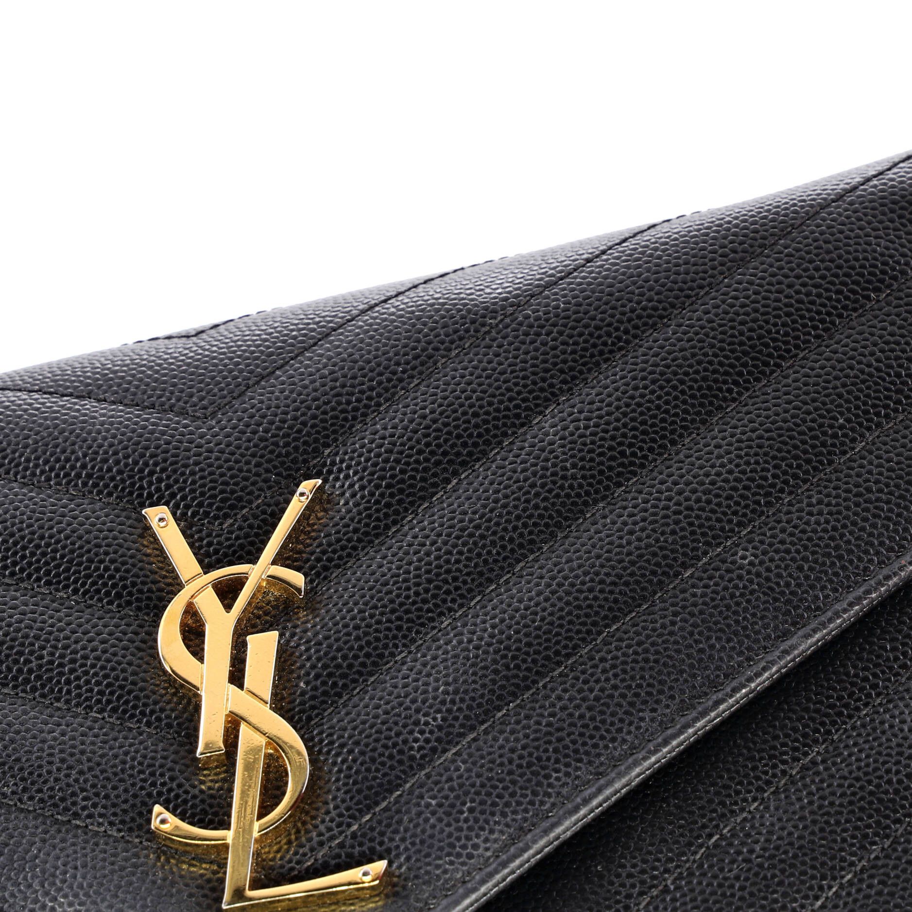 Saint Laurent Paris Classic Monogram Wallet on Chain Size ONE SIZE - 6 Thumbnail