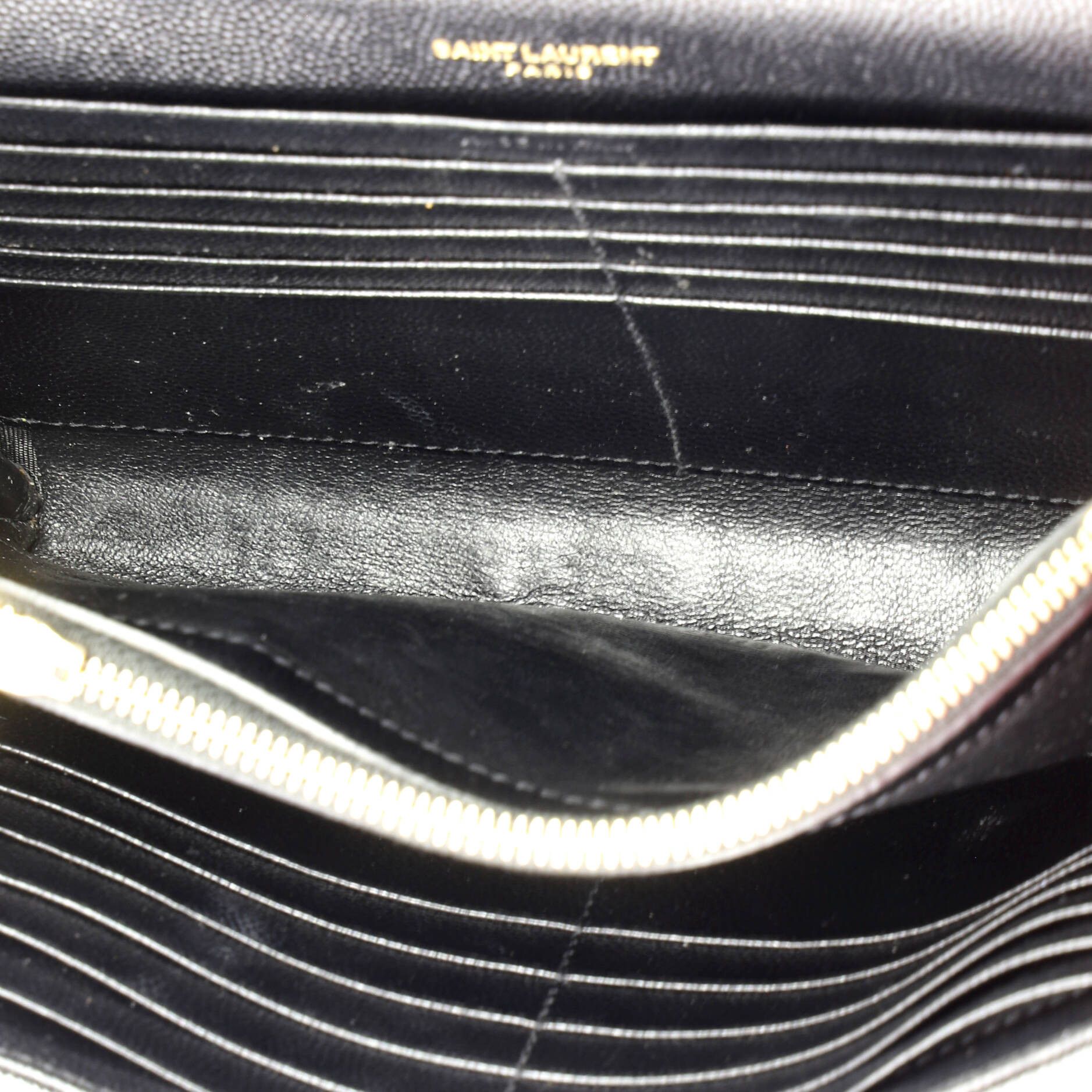 Saint Laurent Paris Classic Monogram Wallet on Chain Size ONE SIZE - 5 Thumbnail