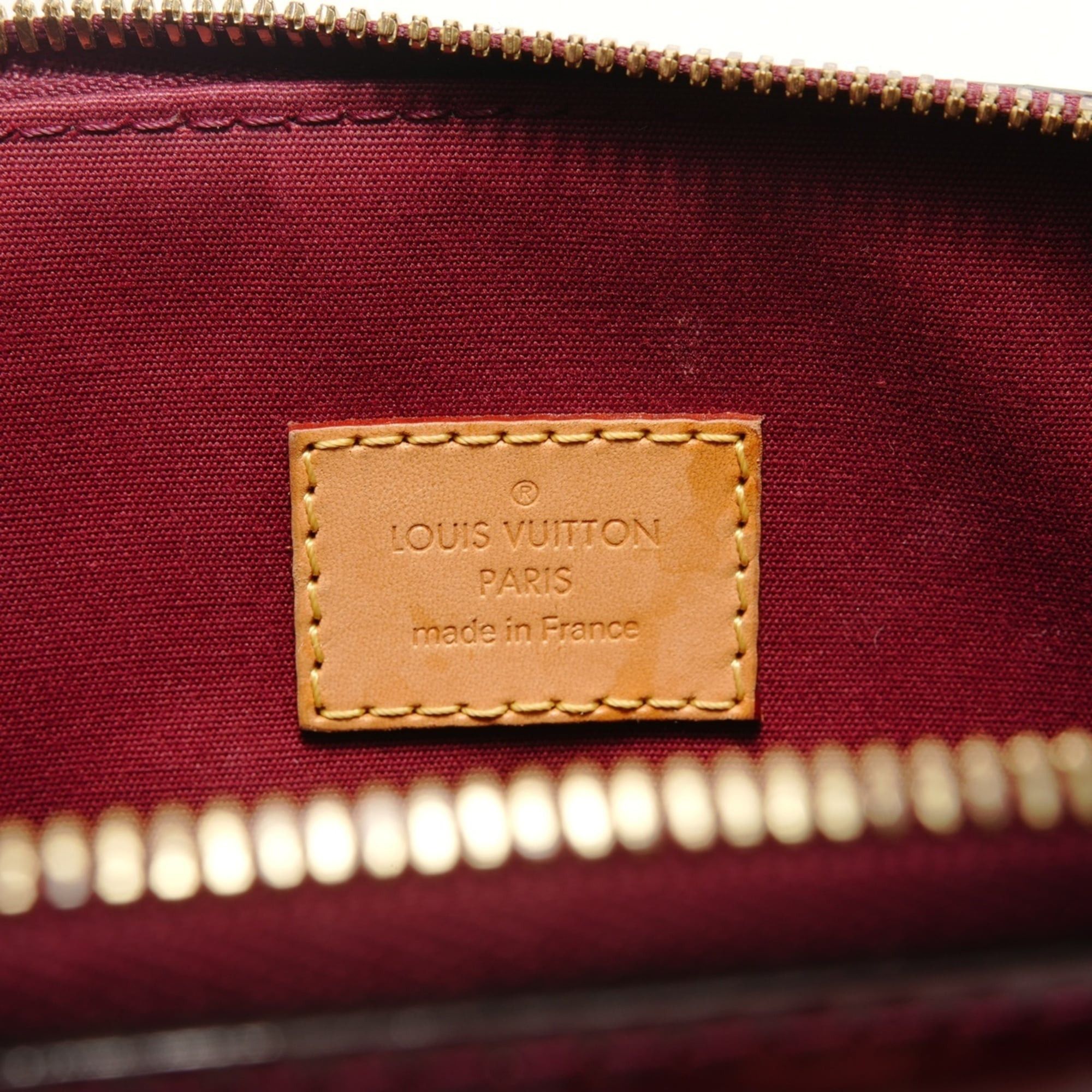 Louis Vuitton Louis Vuitton Lockit PM Monogram Vernis Handbag, Red, 2014 model. Size ONE SIZE - 9 Thumbnail