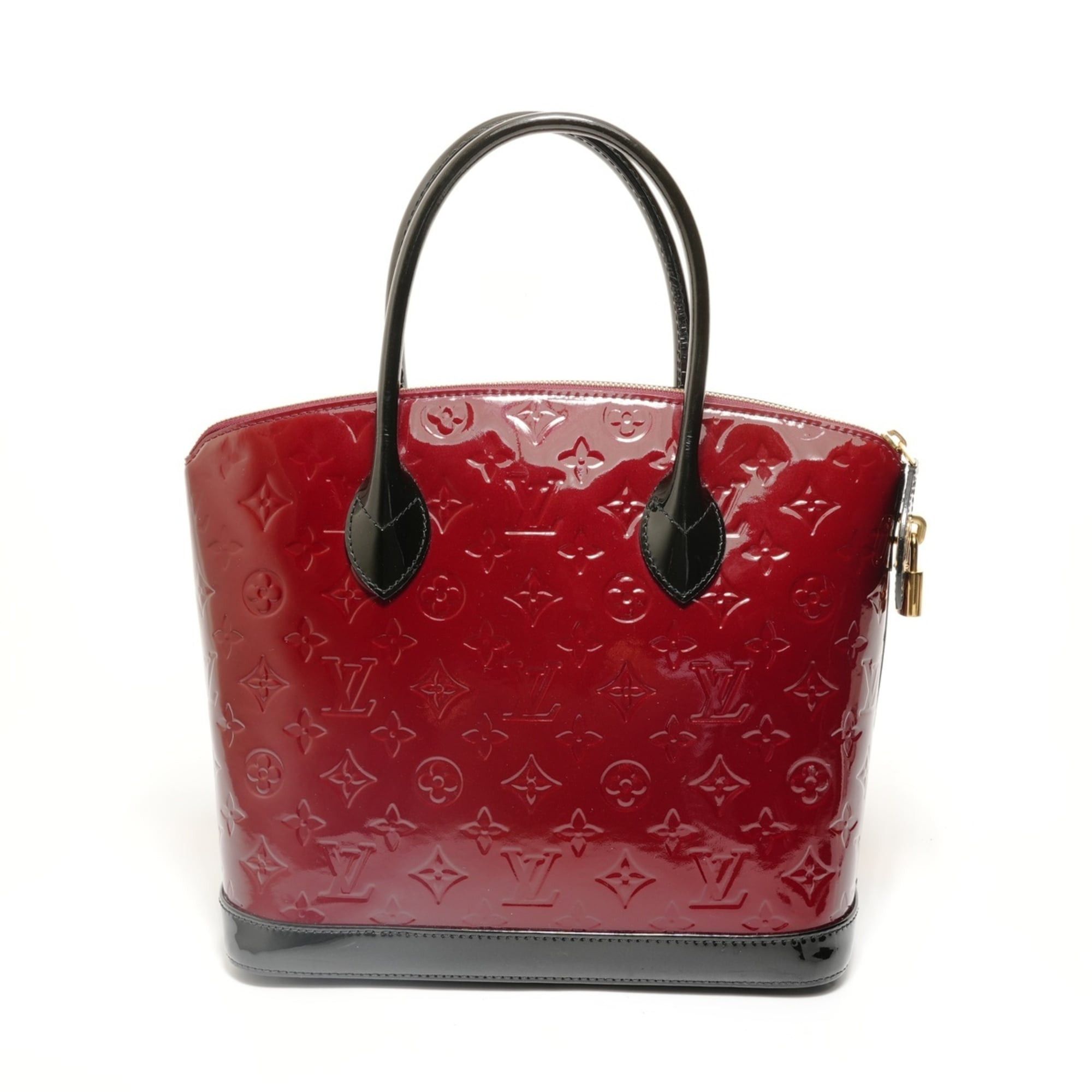Louis Vuitton Louis Vuitton Lockit PM Monogram Vernis Handbag, Red, 2014 model. Size ONE SIZE - 2 Thumbnail