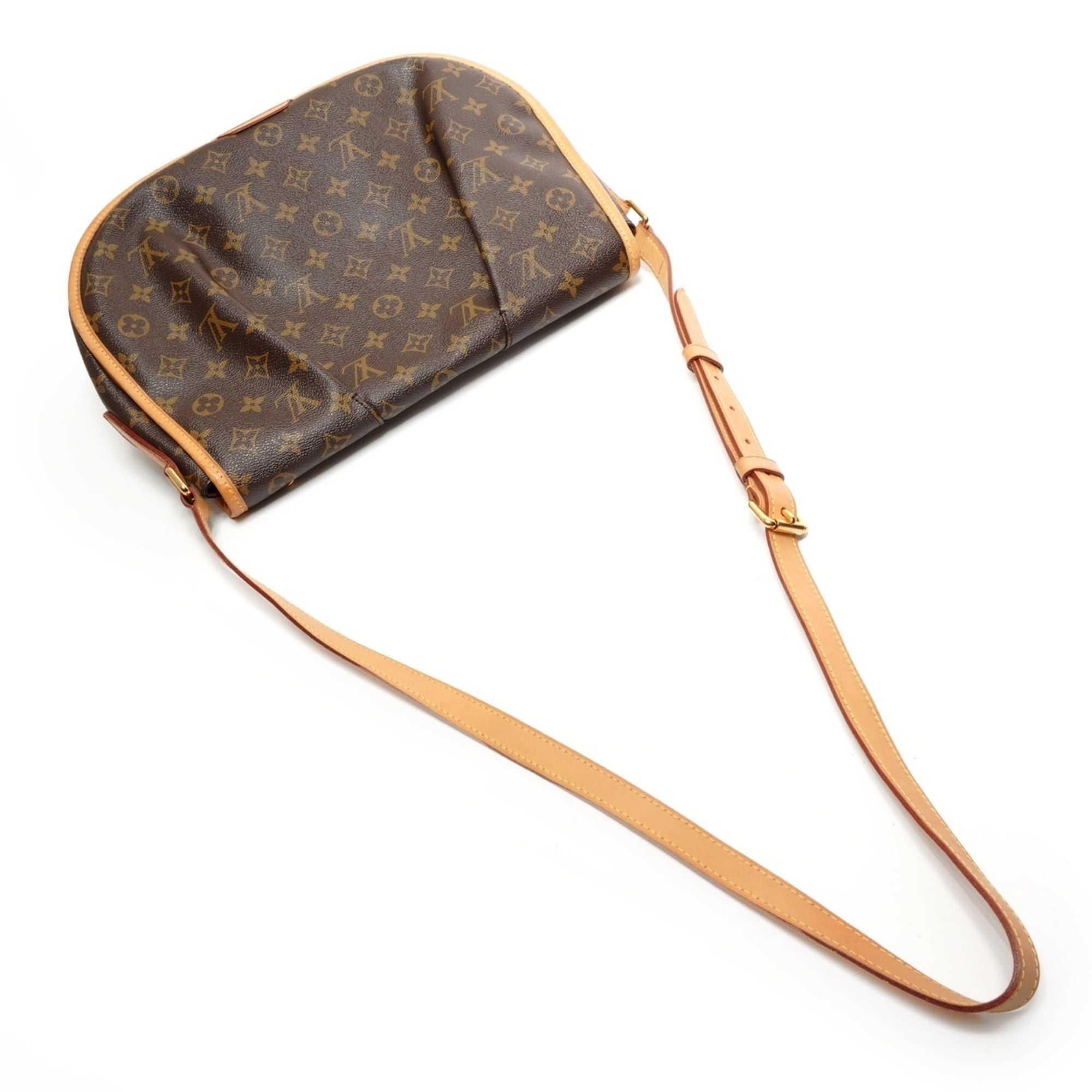 Louis Vuitton Louis Vuitton 2011 Monogram Menilmontant MM Shoulder Bag Brown Size ONE SIZE - 8 Thumbnail