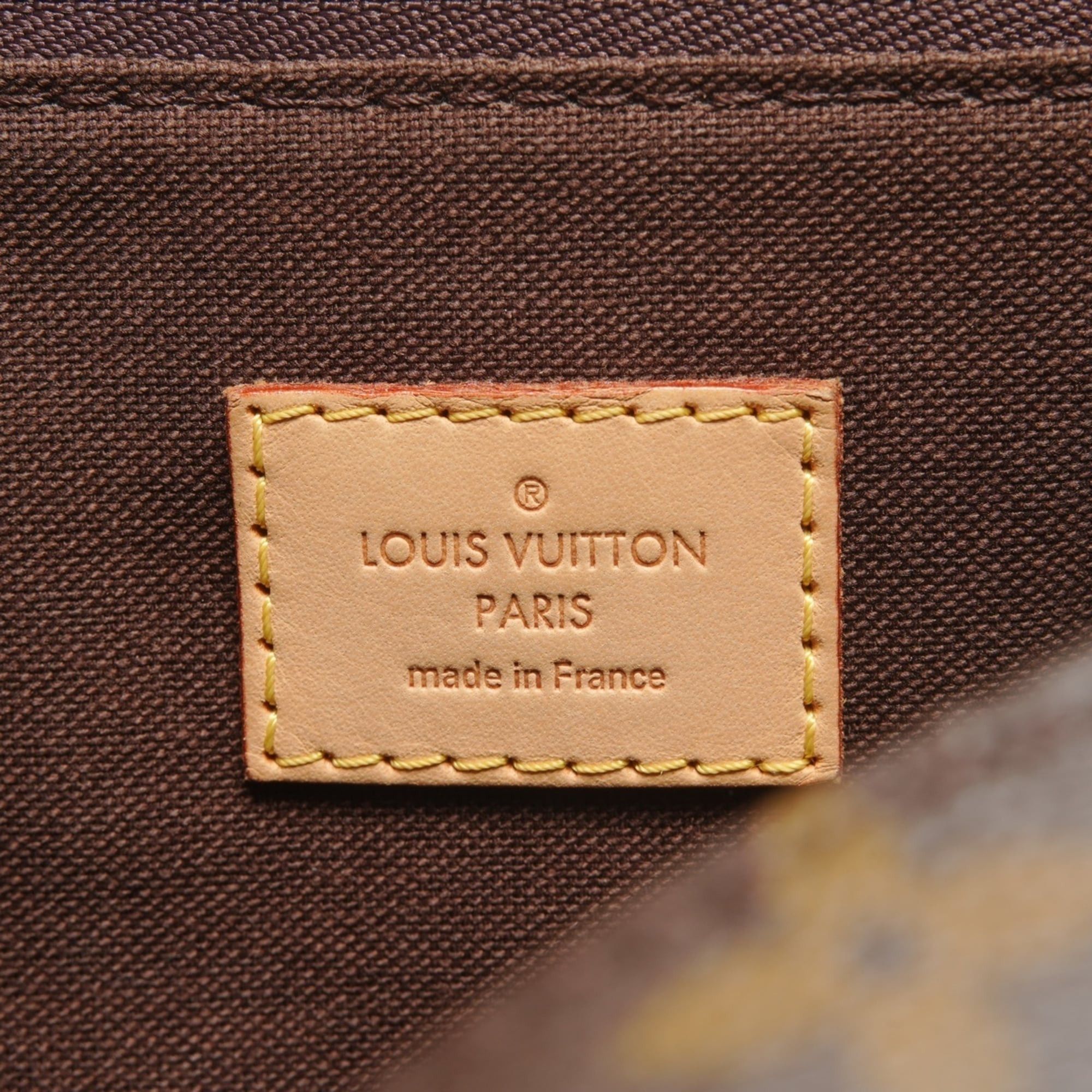 Louis Vuitton Louis Vuitton 2011 Monogram Menilmontant MM Shoulder Bag Brown Size ONE SIZE - 9 Thumbnail