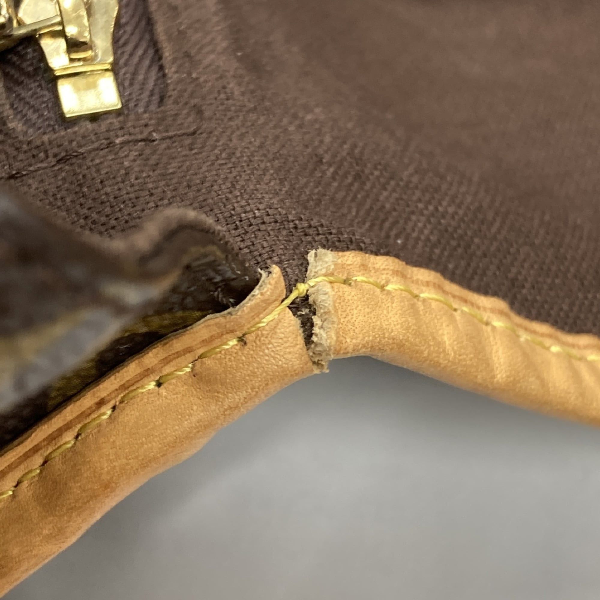 Louis Vuitton Louis Vuitton 2011 Monogram Menilmontant MM Shoulder Bag Brown Size ONE SIZE - 12 Thumbnail