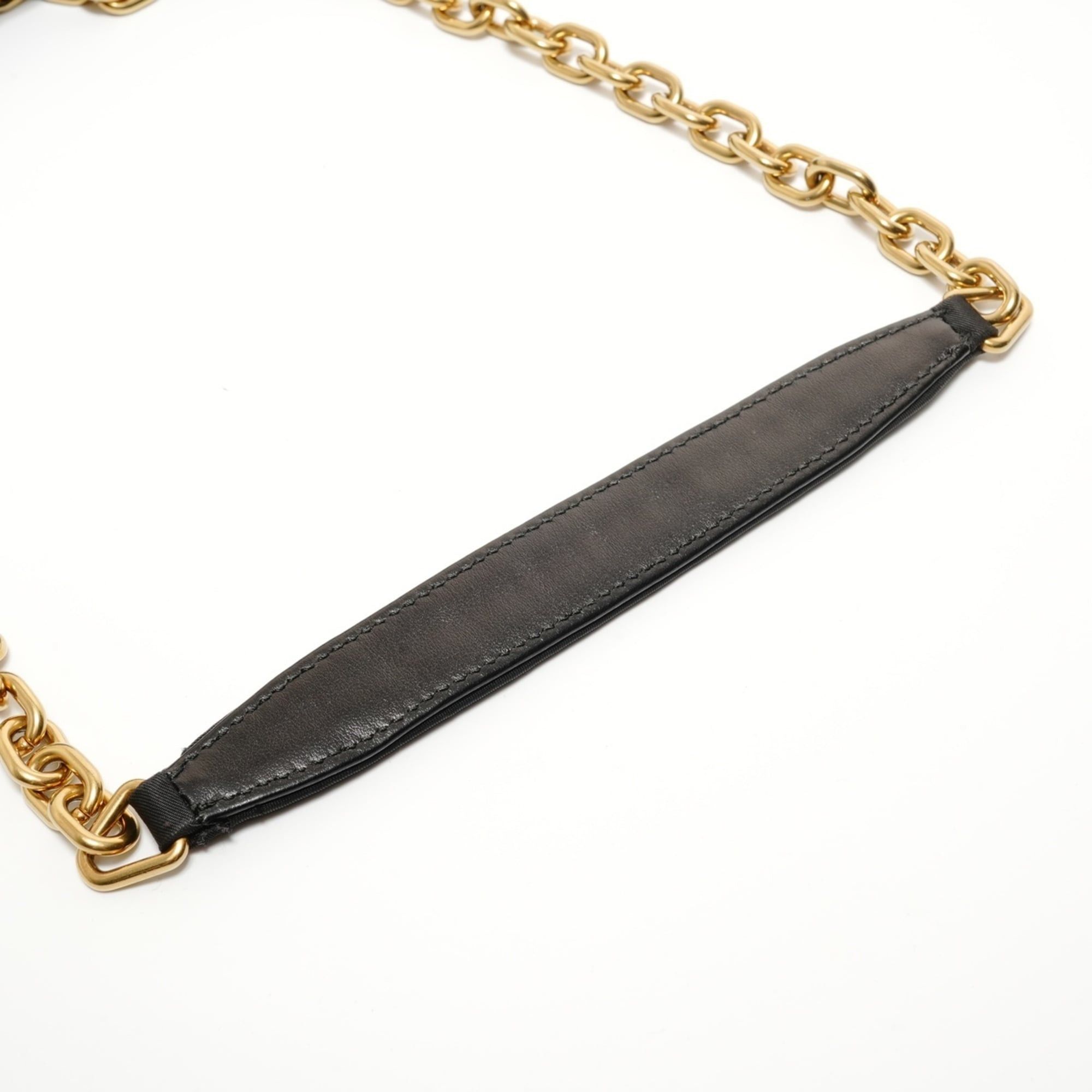 Prada Prada nylon chain shoulder bag, black. Size ONE SIZE - 11 Thumbnail
