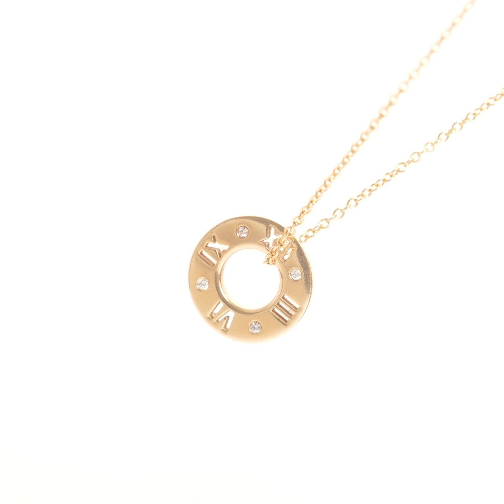 Tiffany & Co. Tiffany & Co. Atlas Pierced Diamond K18 750 Necklace Gold Size ONE SIZE - 3 Thumbnail
