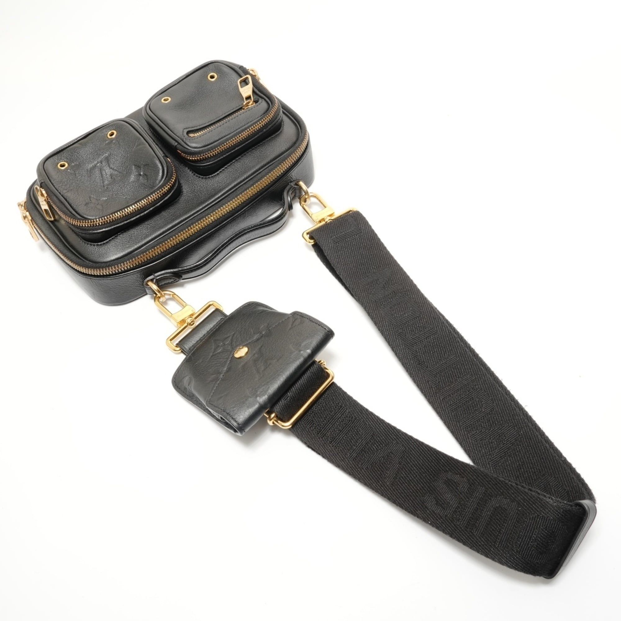 Louis Vuitton Louis Vuitton Utility Crossbody 2021-2025 Shoulder Bag, Black Size ONE SIZE - 8 Thumbnail