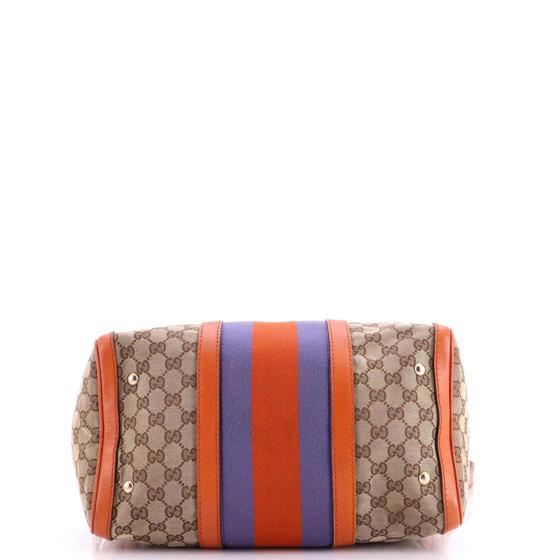 Gucci Vintage Web Boston Bag Size ONE SIZE - 4 Thumbnail