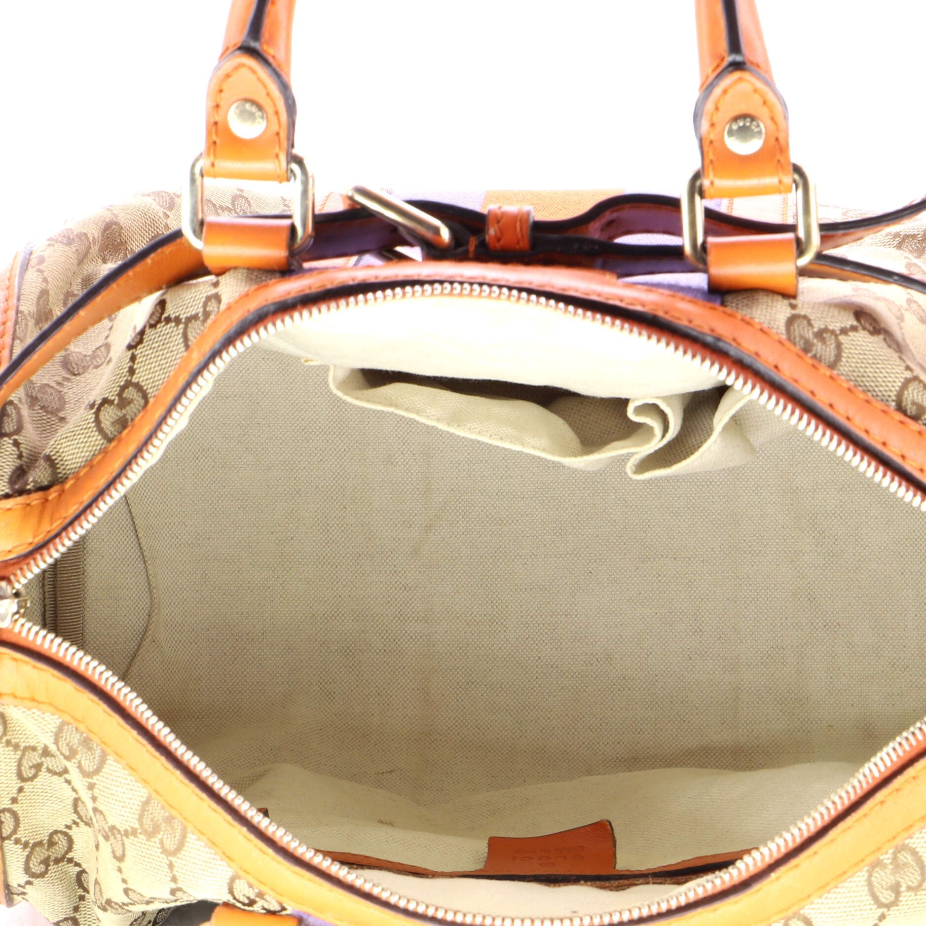 Gucci Vintage Web Boston Bag Size ONE SIZE - 5 Thumbnail