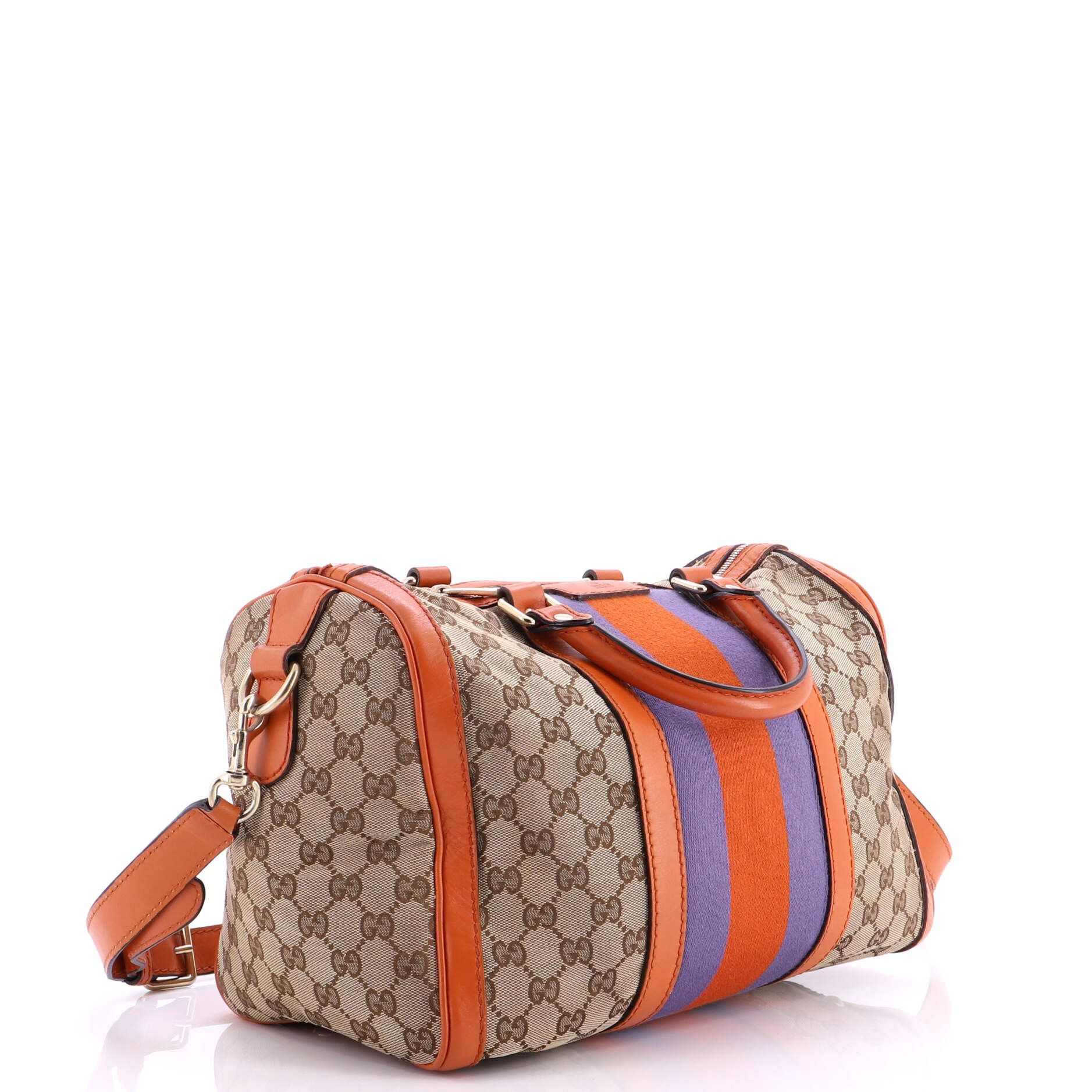 Gucci Vintage Web Boston Bag Size ONE SIZE - 2 Thumbnail