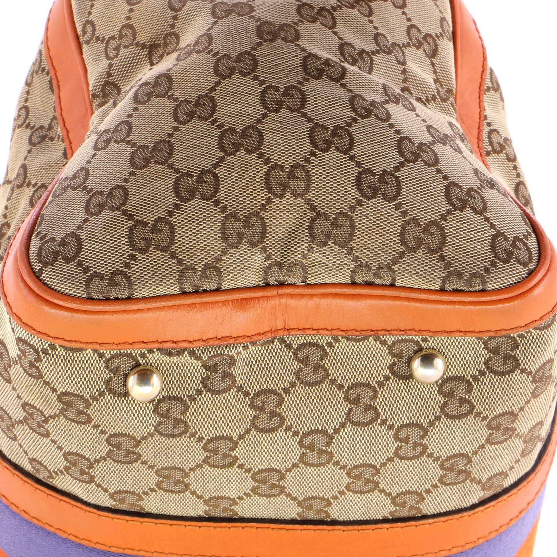 Gucci Vintage Web Boston Bag Size ONE SIZE - 6 Thumbnail