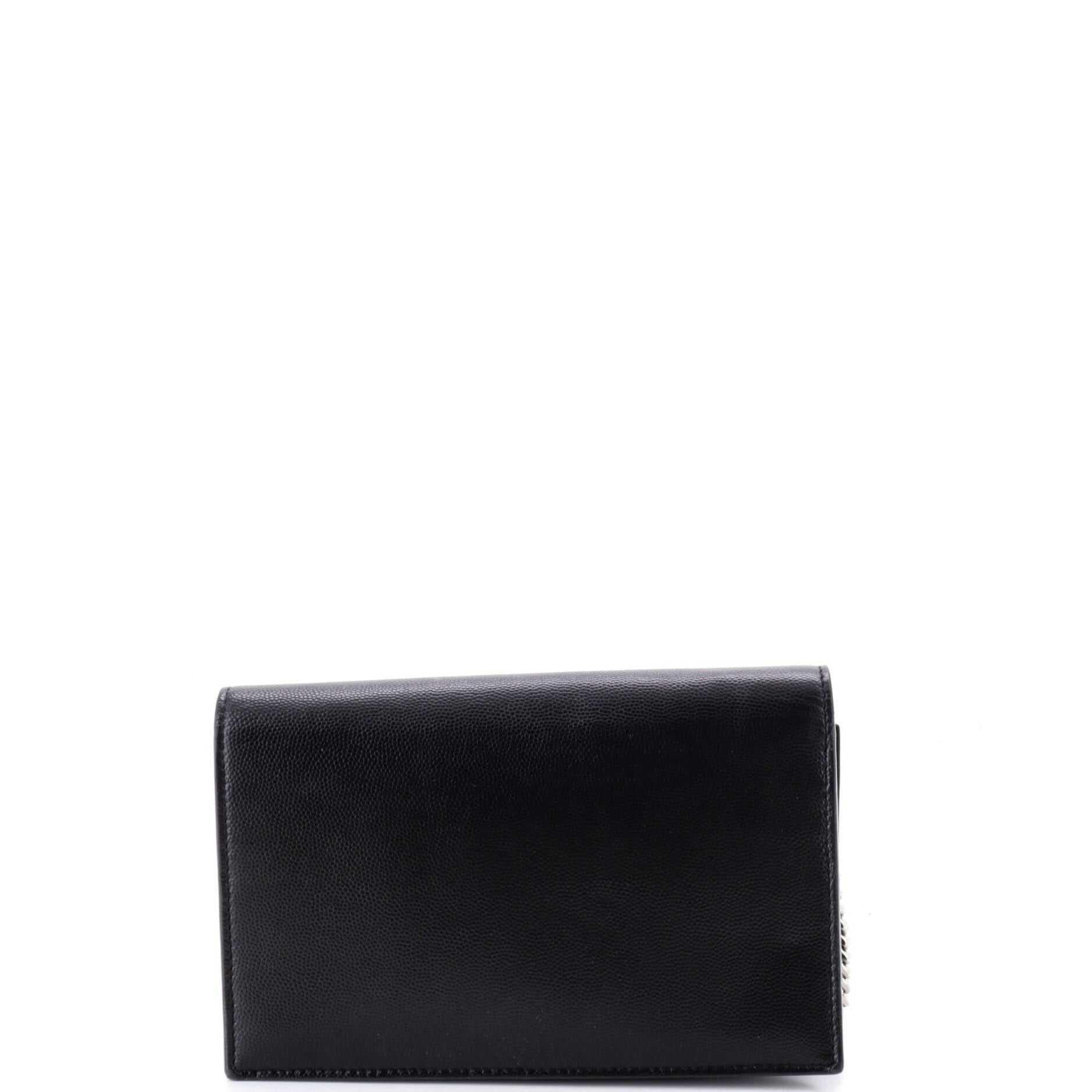 Saint Laurent Paris Classic Monogram Tassel Crossbody Bag Size ONE SIZE - 3 Thumbnail