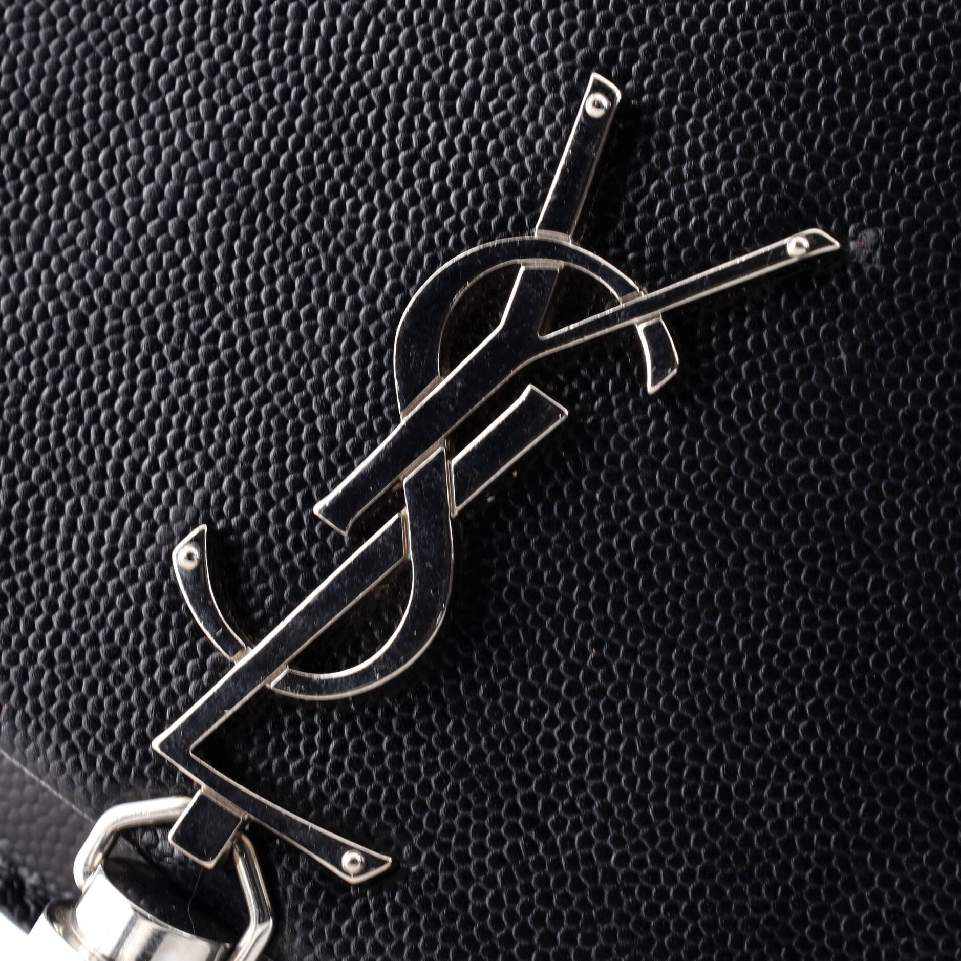 Saint Laurent Paris Classic Monogram Tassel Crossbody Bag Size ONE SIZE - 6 Thumbnail