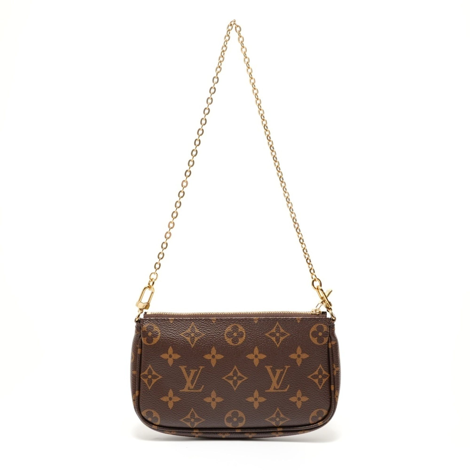 Louis Vuitton Louis Vuitton Monogram Multi Pochette Quessoir Shoulder Bag, Brown Size ONE SIZE - 5 Thumbnail