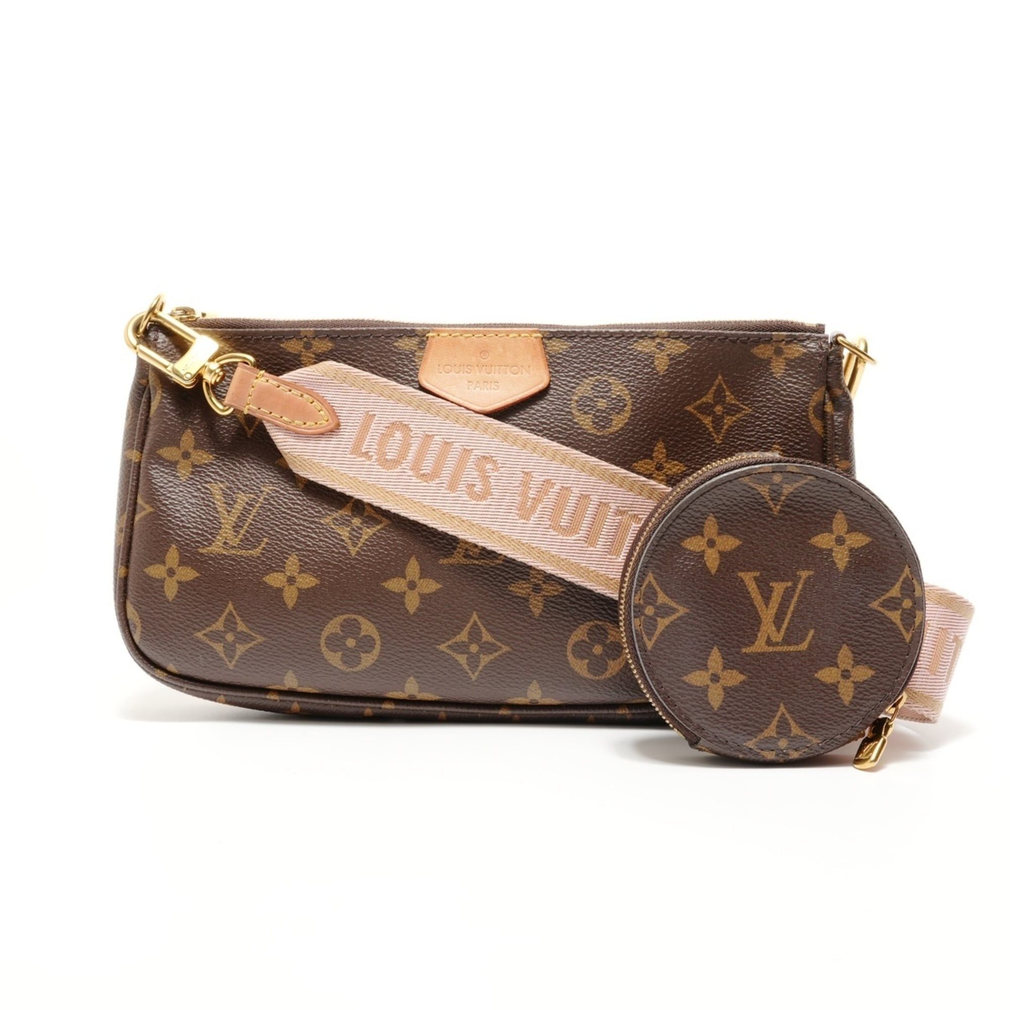 Louis Vuitton Louis Vuitton Monogram Multi Pochette Quessoir Shoulder Bag, Brown Size ONE SIZE - 2 Thumbnail