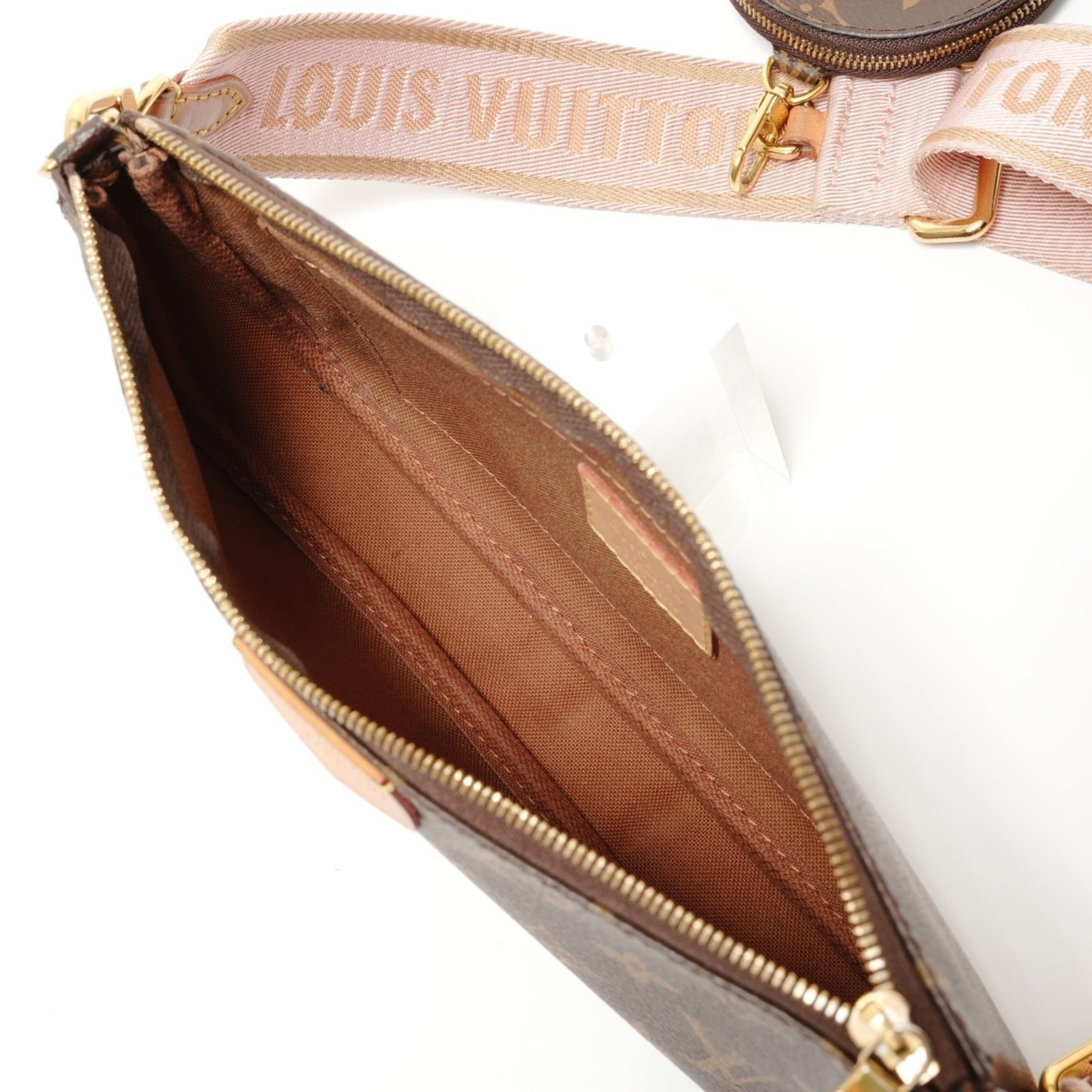 Louis Vuitton Louis Vuitton Monogram Multi Pochette Quessoir Shoulder Bag, Brown Size ONE SIZE - 13 Thumbnail