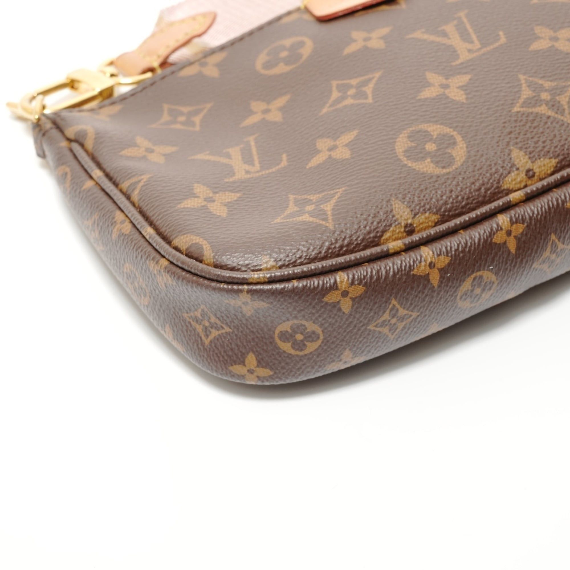 Louis Vuitton Louis Vuitton Monogram Multi Pochette Quessoir Shoulder Bag, Brown Size ONE SIZE - 8 Thumbnail
