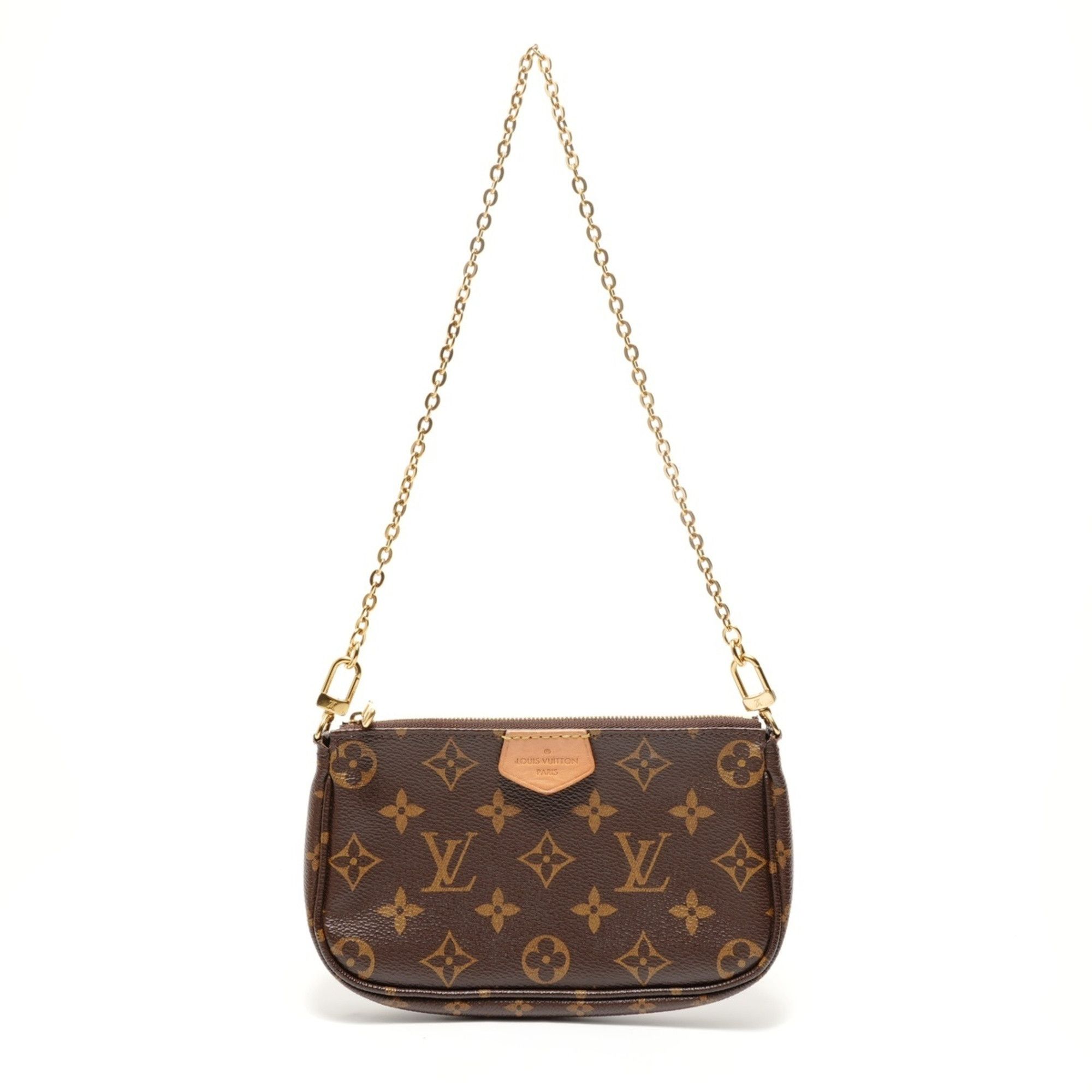 Louis Vuitton Louis Vuitton Monogram Multi Pochette Quessoir Shoulder Bag, Brown Size ONE SIZE - 4 Thumbnail
