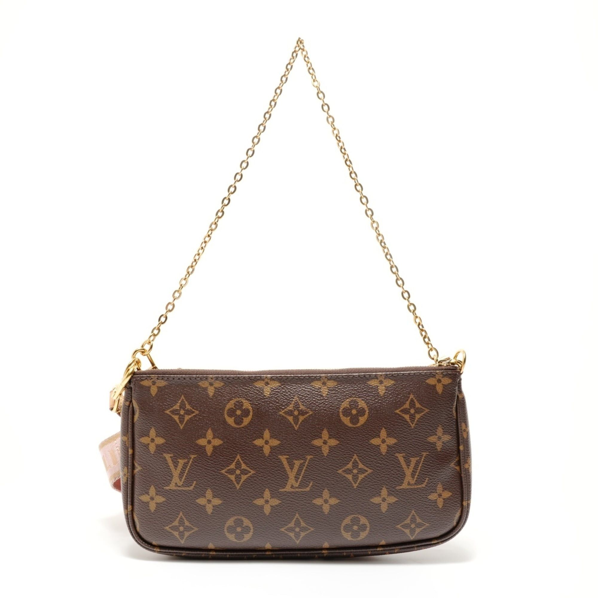 Louis Vuitton Louis Vuitton Monogram Multi Pochette Quessoir Shoulder Bag, Brown Size ONE SIZE - 3 Thumbnail