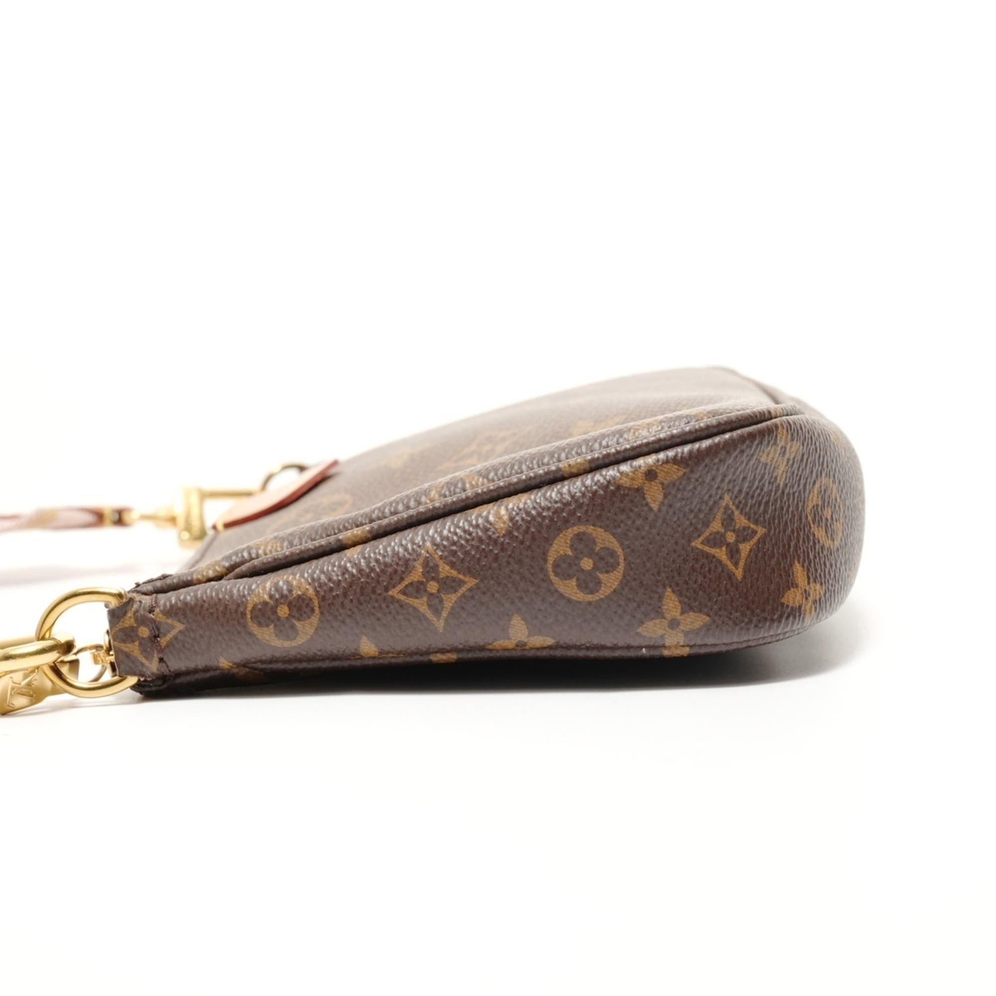 Louis Vuitton Louis Vuitton Monogram Multi Pochette Quessoir Shoulder Bag, Brown Size ONE SIZE - 6 Thumbnail