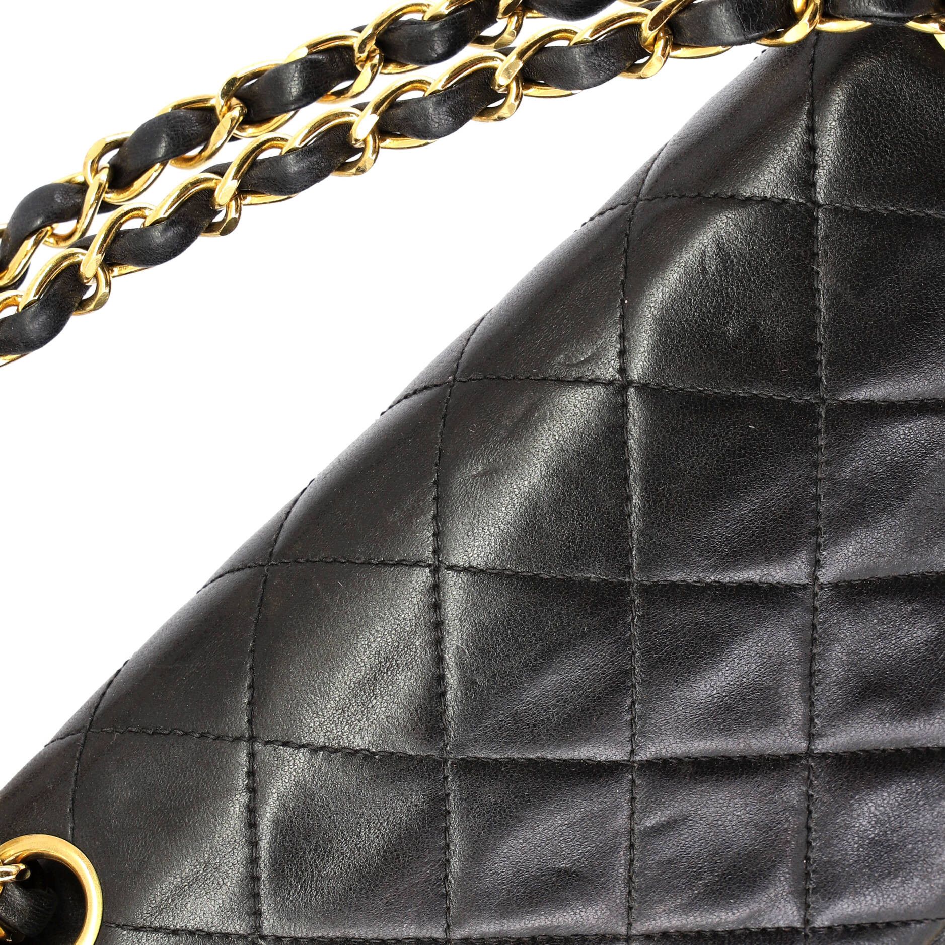 Chanel Vintage Classic Double Flap Bag Size ONE SIZE - 7 Thumbnail