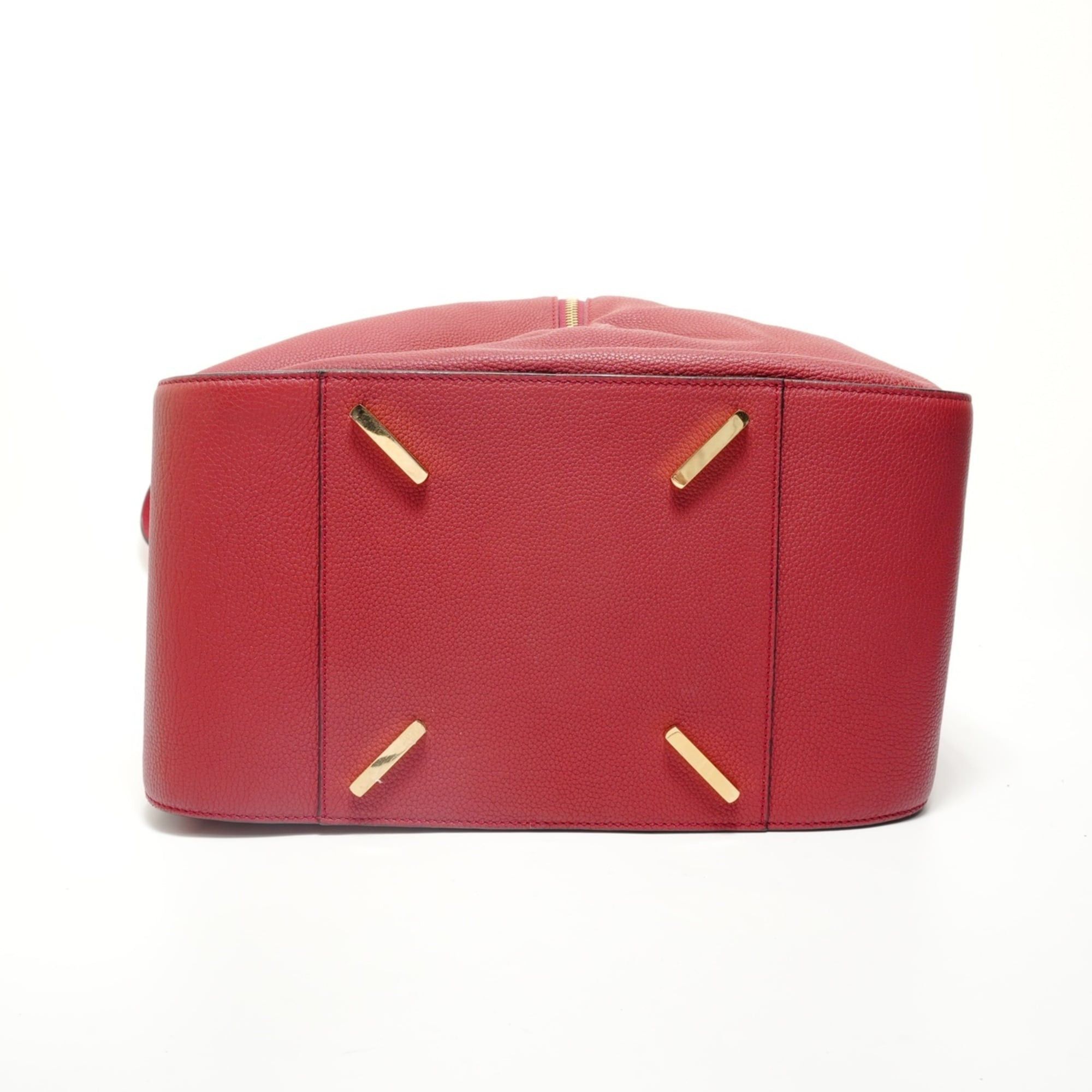 Loewe Loewe Hammock Leather 2-Way Handbag, Red Size ONE SIZE - 7 Thumbnail