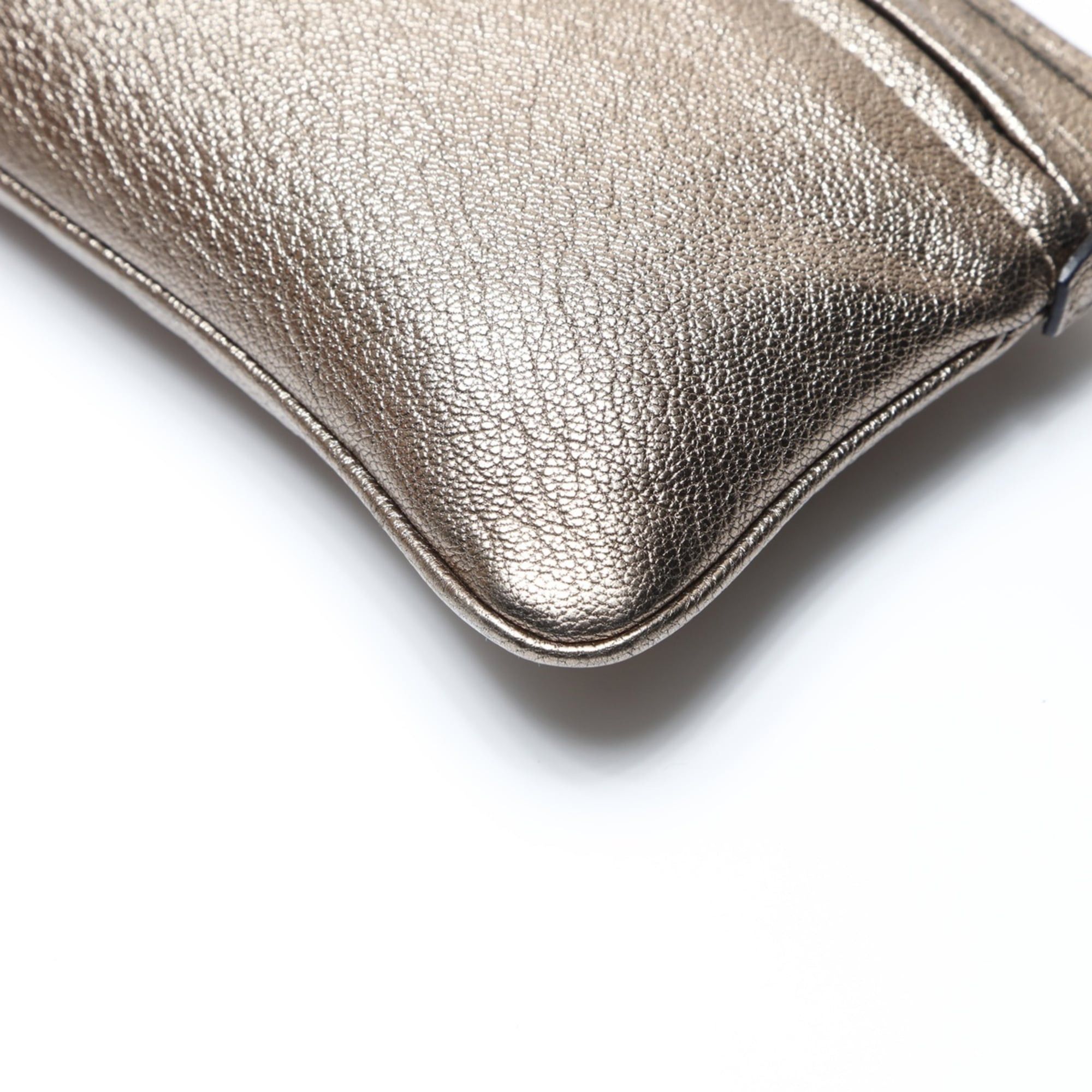 Loewe Loewe leather shoulder bag, gold. Size ONE SIZE - 6 Thumbnail