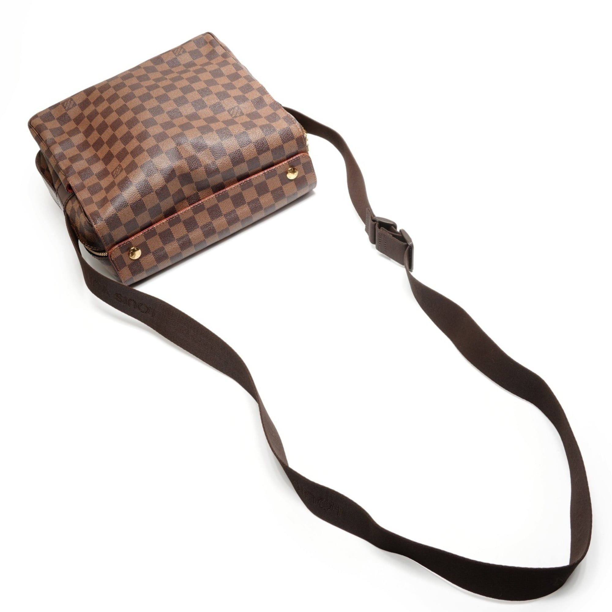 Louis Vuitton Louis Vuitton Damier Naviglio Shoulder Bag, 2005 Model, Brown Size ONE SIZE - 8 Thumbnail