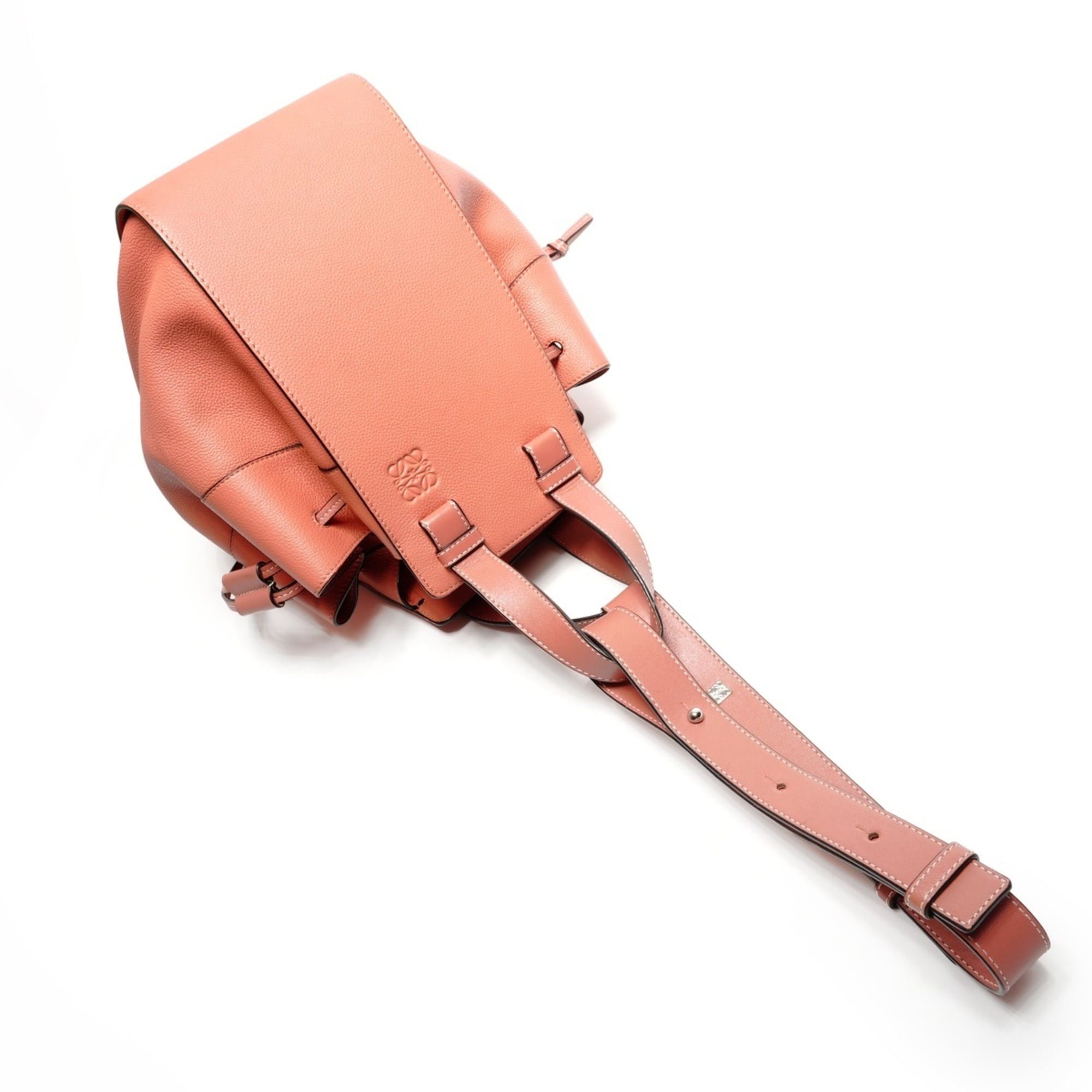 Loewe Loewe Hammock Small Leather 2-Way Shoulder Bag, Pink Size ONE SIZE - 8 Thumbnail