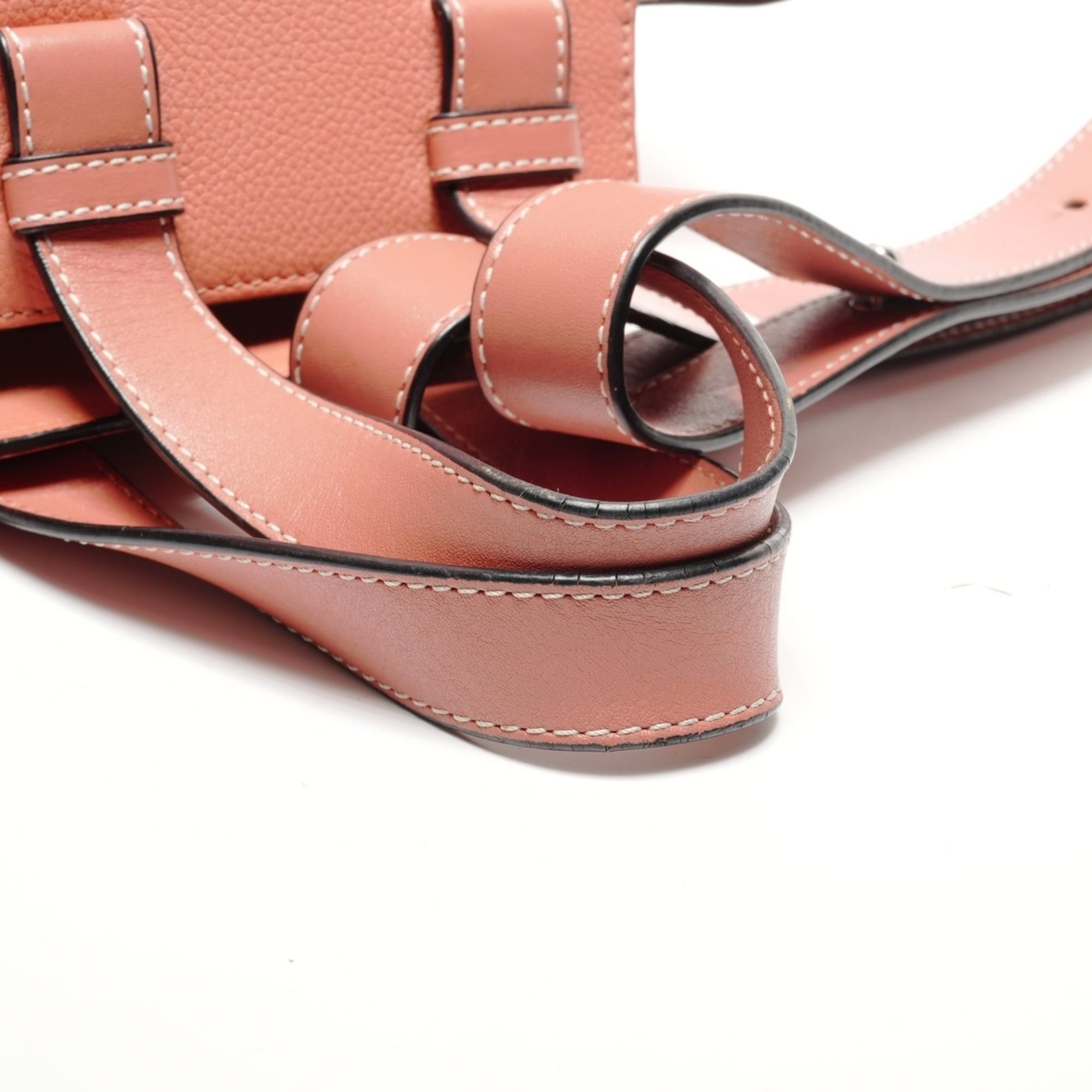 Loewe Loewe Hammock Small Leather 2-Way Shoulder Bag, Pink Size ONE SIZE - 11 Thumbnail