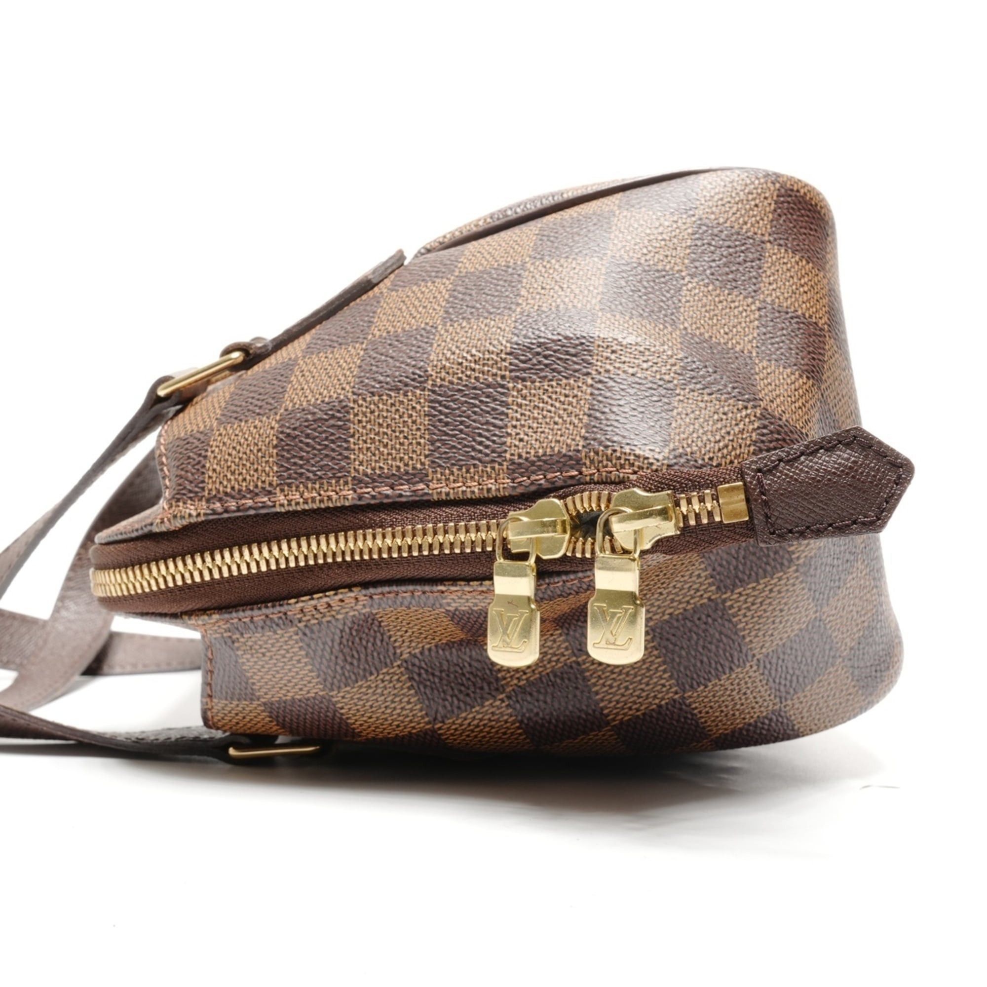 Louis Vuitton Louis Vuitton Damier Belem PM handbag, 2005 model, brown. Size ONE SIZE - 3 Thumbnail