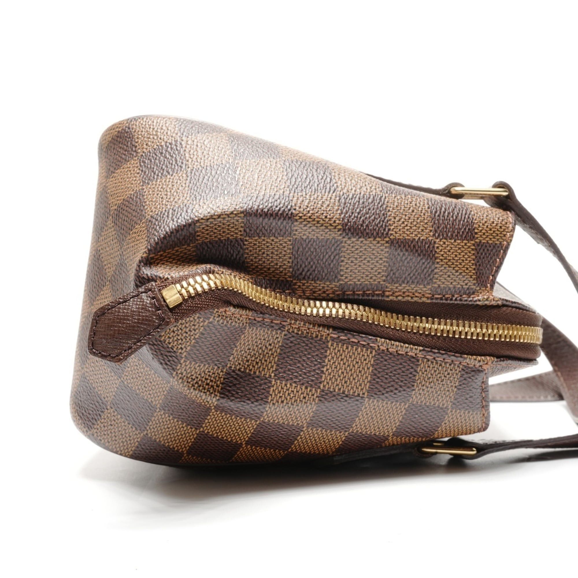 Louis Vuitton Louis Vuitton Damier Belem PM handbag, 2005 model, brown. Size ONE SIZE - 4 Thumbnail