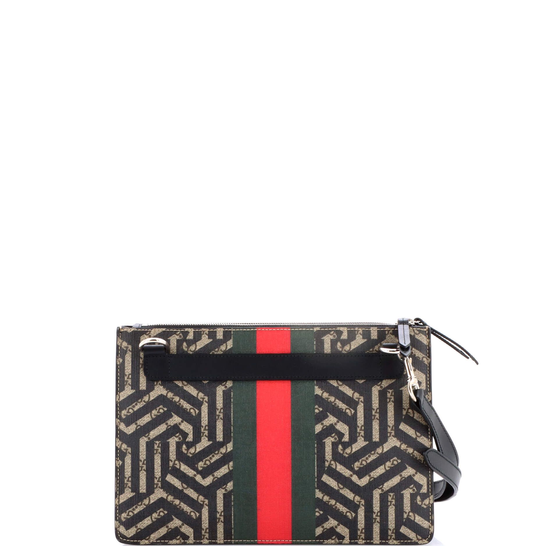 Gucci Bee Web Zip Messenger Bag Size ONE SIZE - 3 Thumbnail