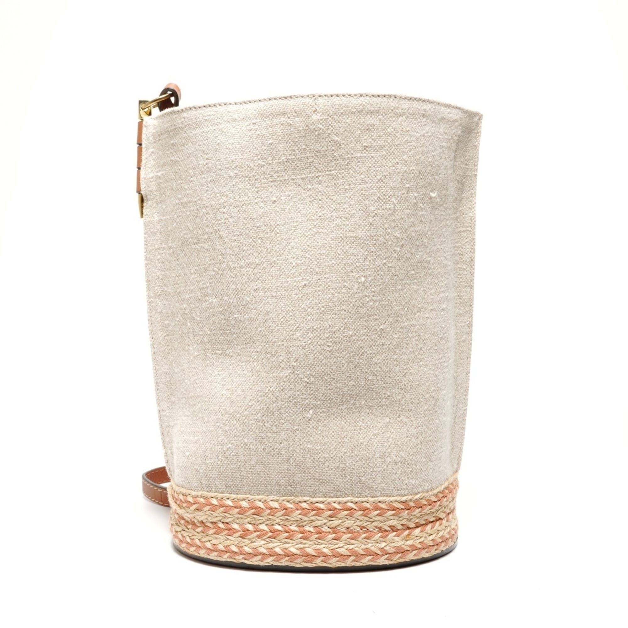 Loewe Loewe Gate Bucket Anagram Leather Shoulder Bag, Brown Size ONE SIZE - 2 Thumbnail